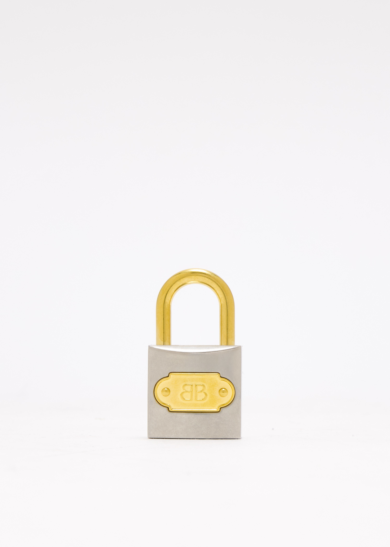 

BB Padlock charm, Silver