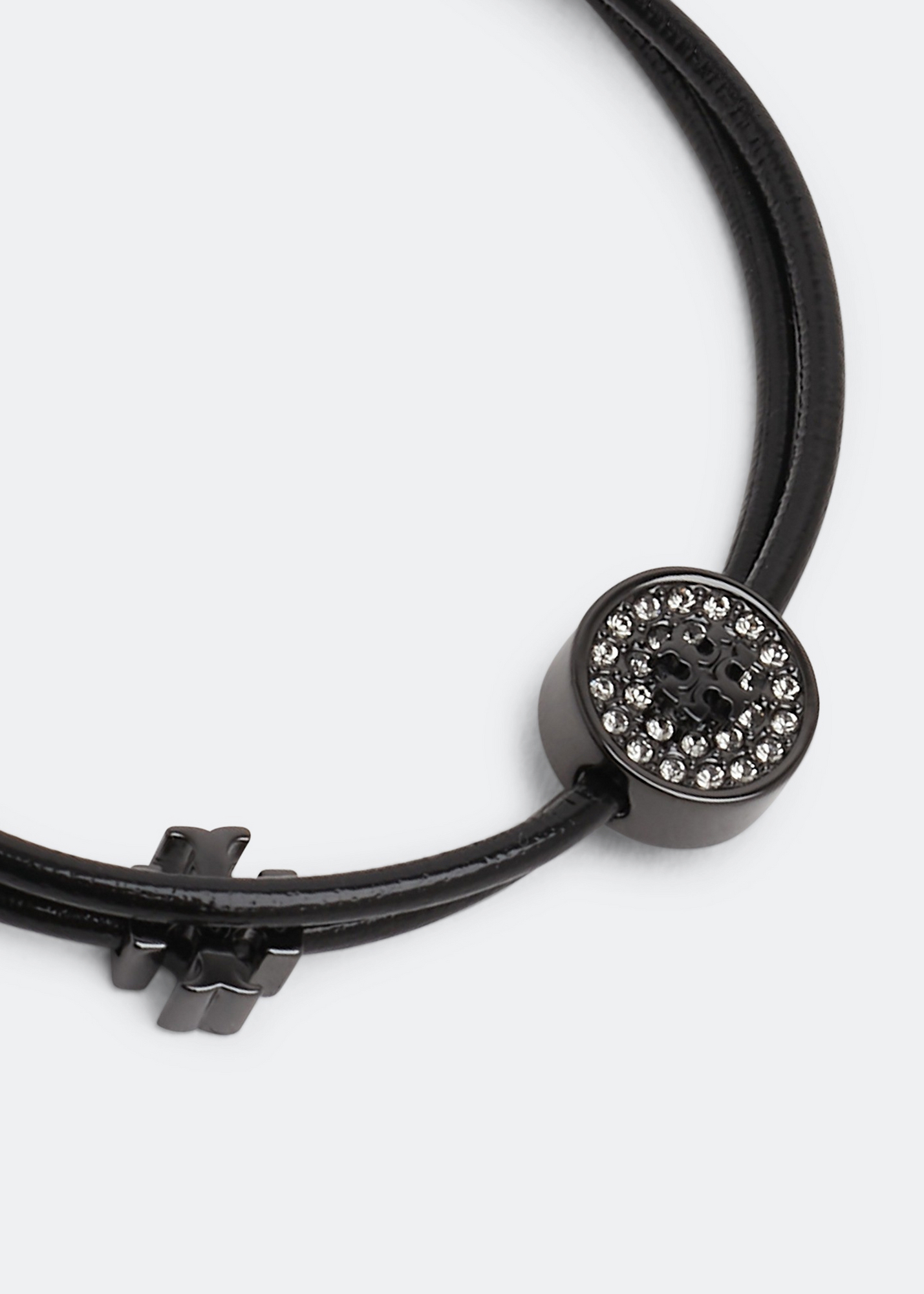 

Kira Pave slider bracelet, Black