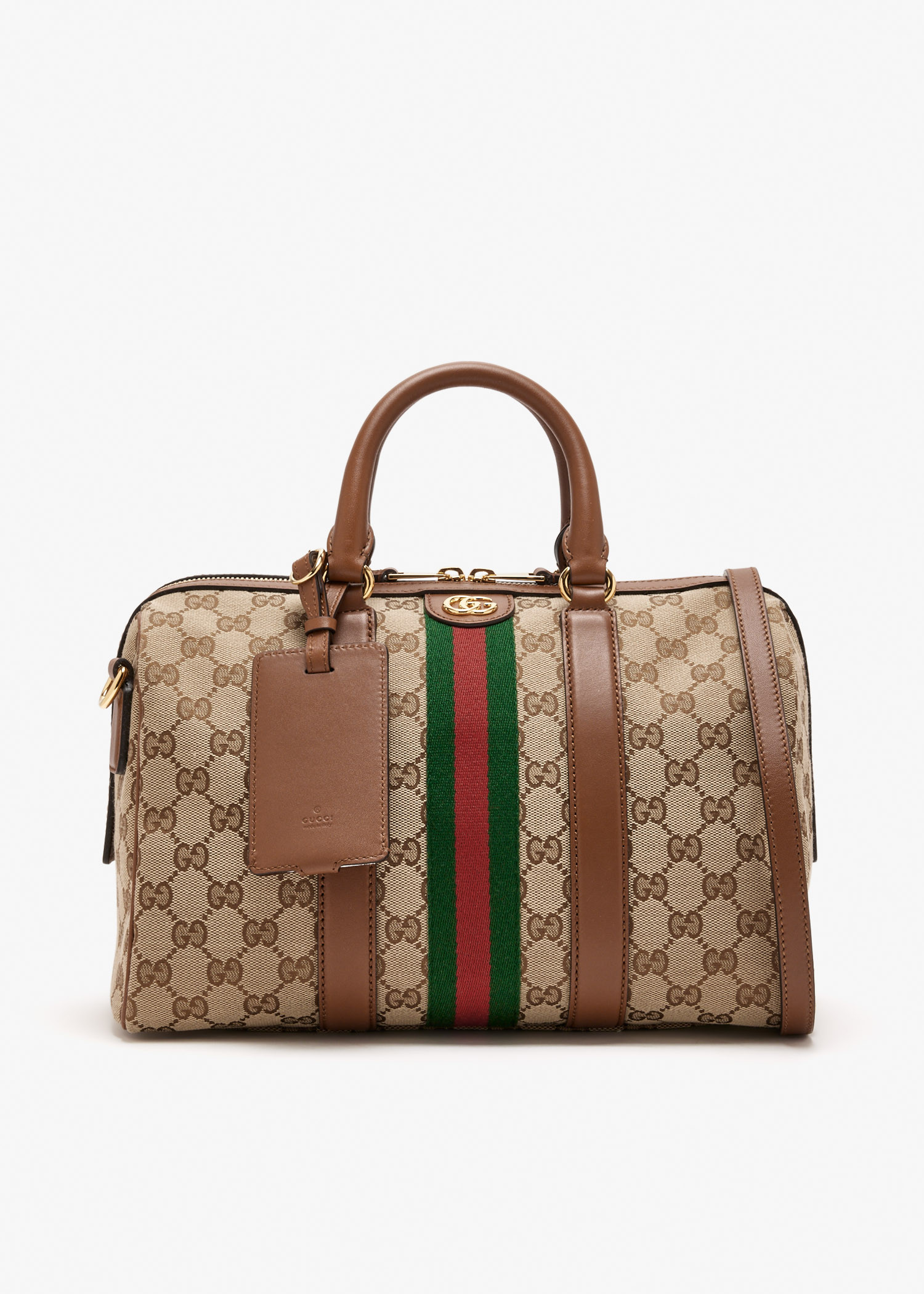 

Ophidia medium boston bag, Printed