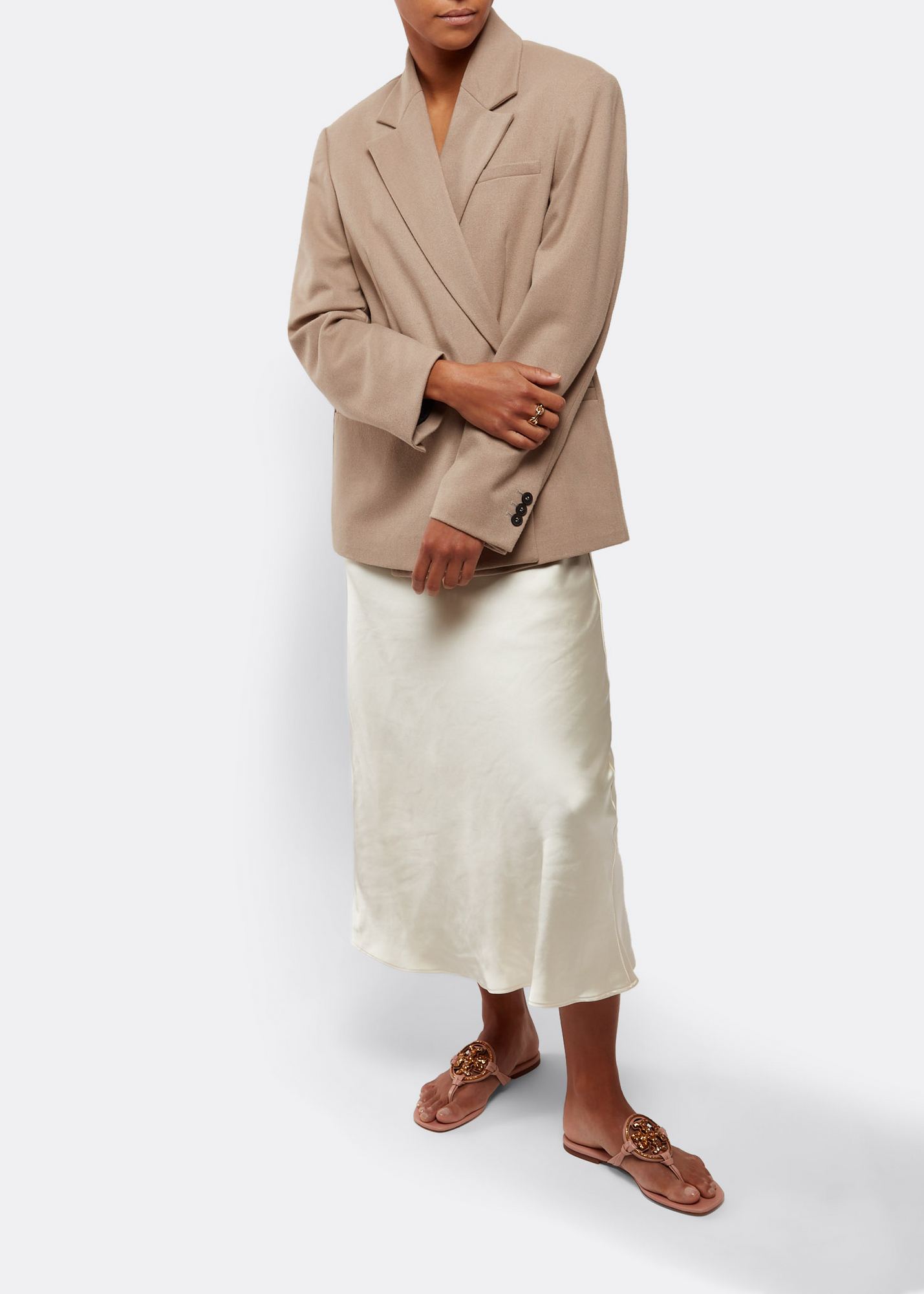 

Miller jewelled sandals, Pink