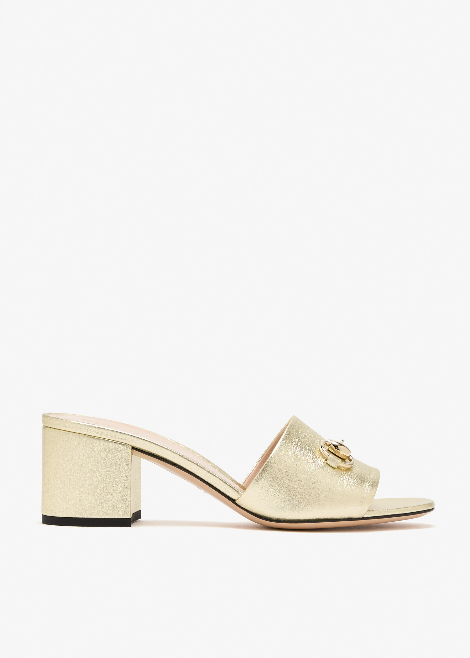 

Horsebit sandals, Gold
