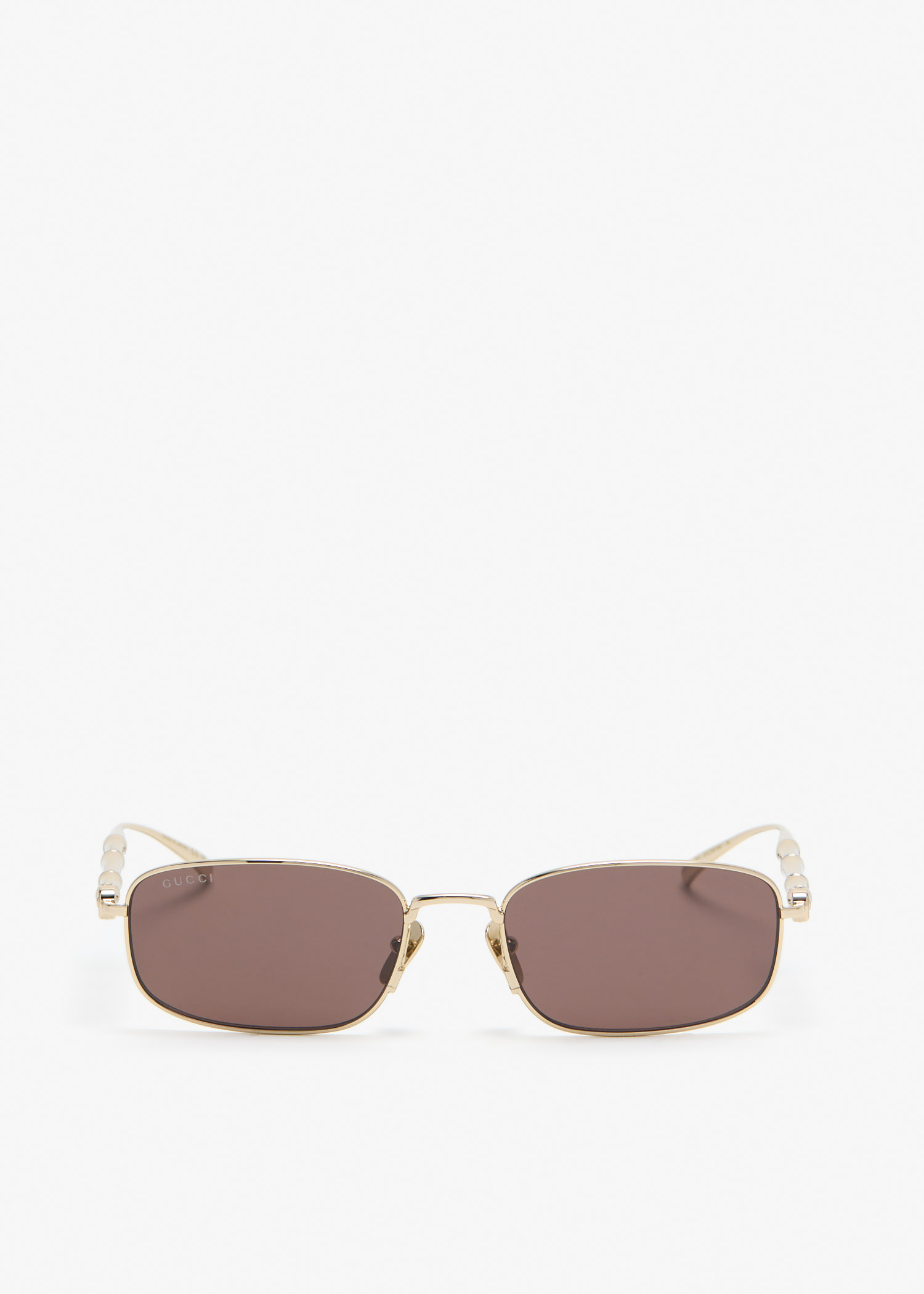 

Square frame sunglasses, Gold