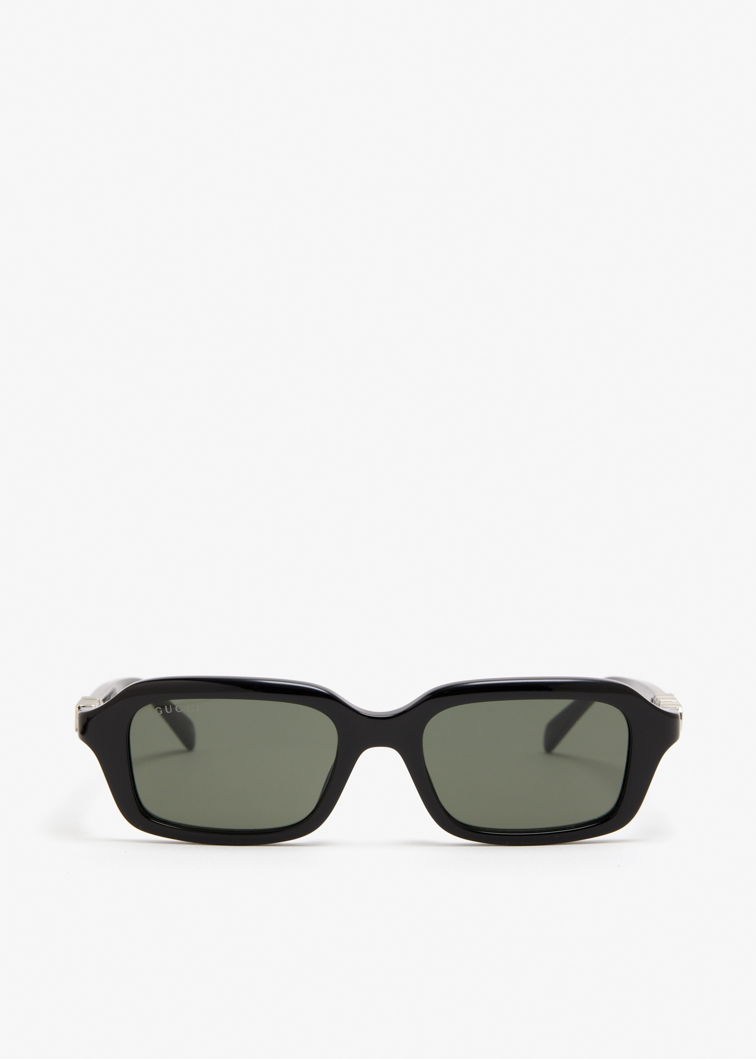

Rectangular frame sunglasses, Black