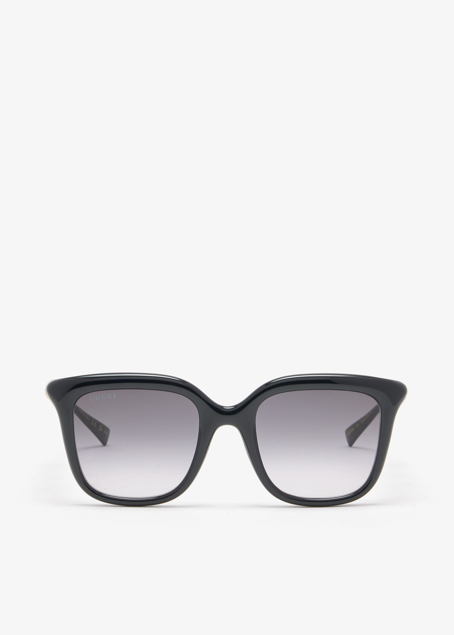

Square frame sunglasses, Black