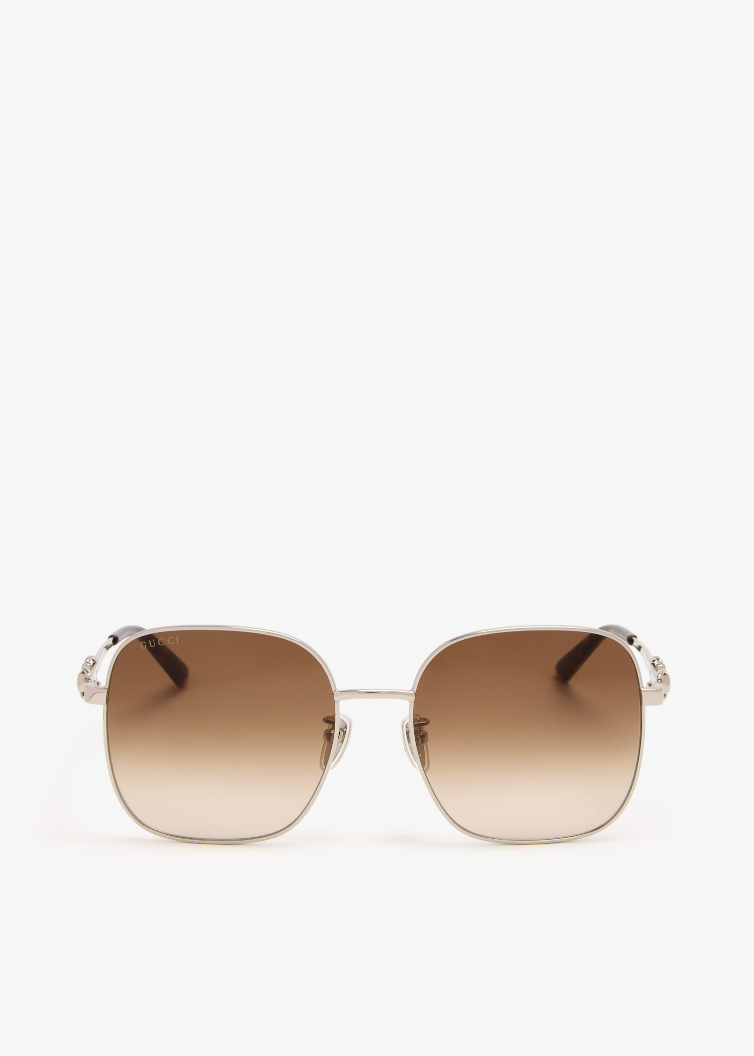 

Square frame sunglasses, Silver