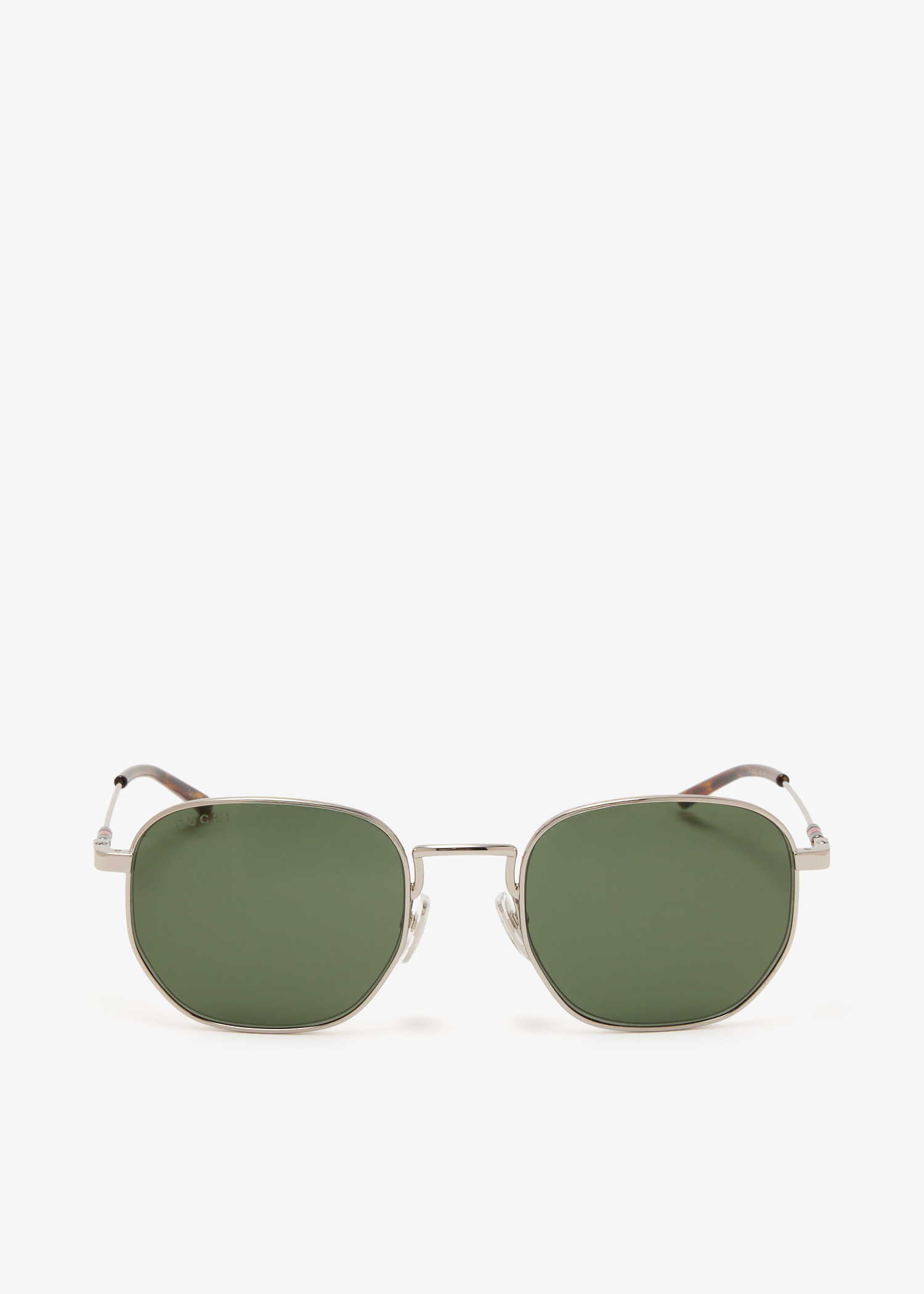 

Round frame sunglasses, Silver