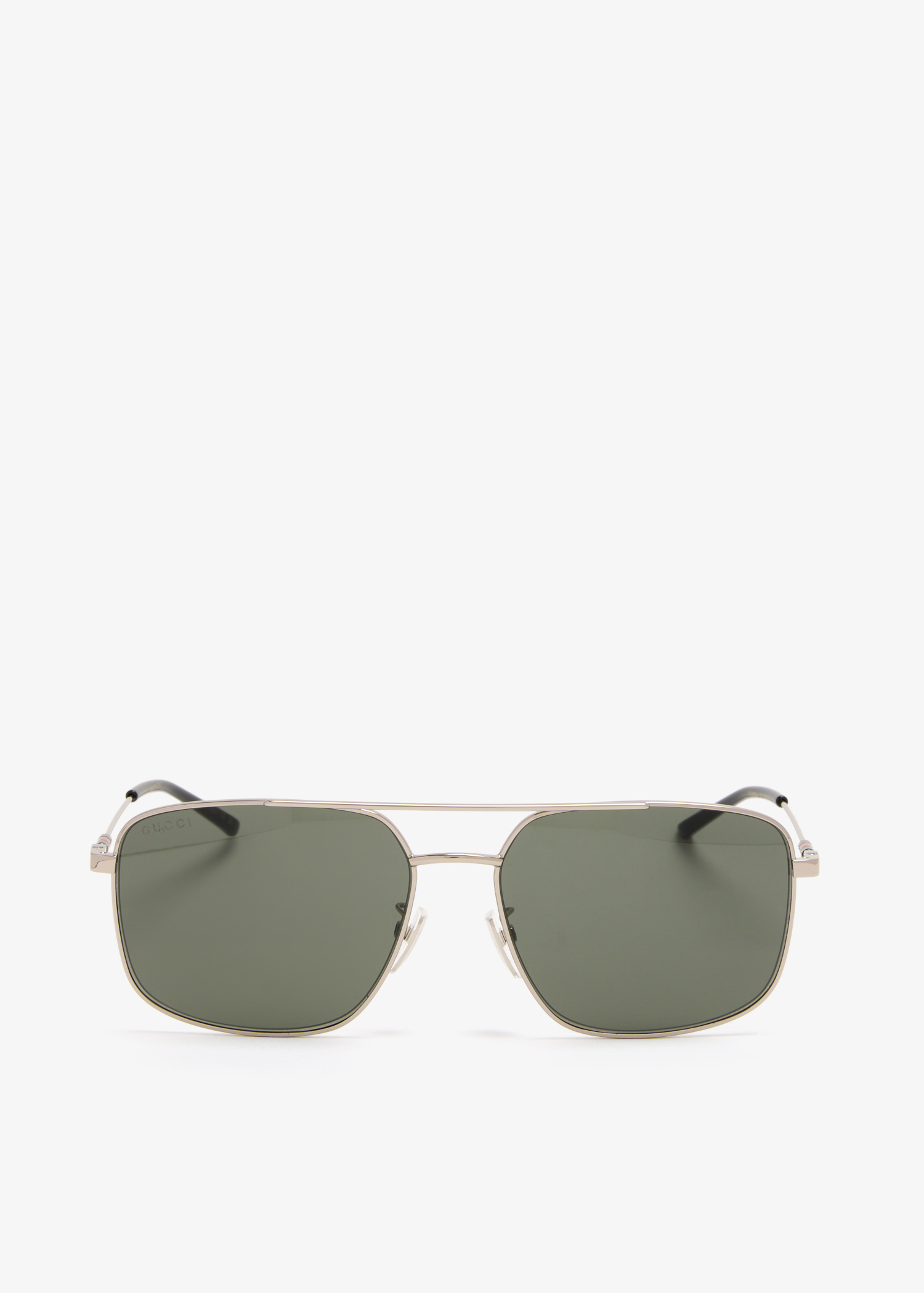 

Aviator frame sunglasses, Silver