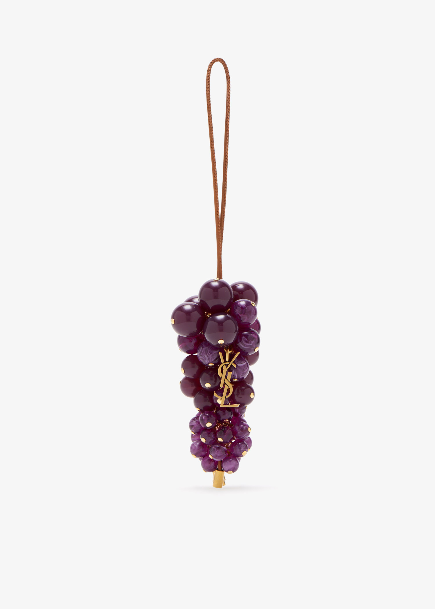 

Cassandre Grape bag charm, Purple