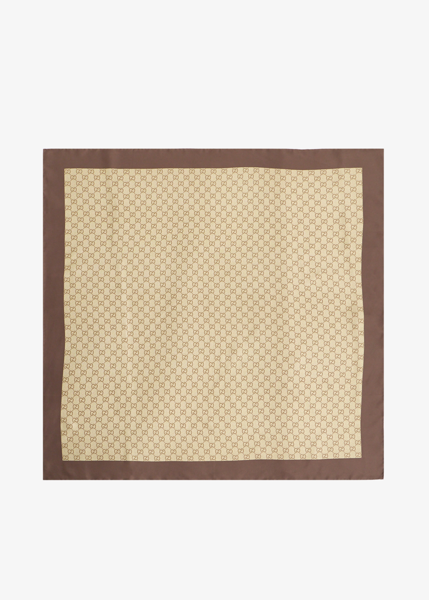 

Printed silk twill carré