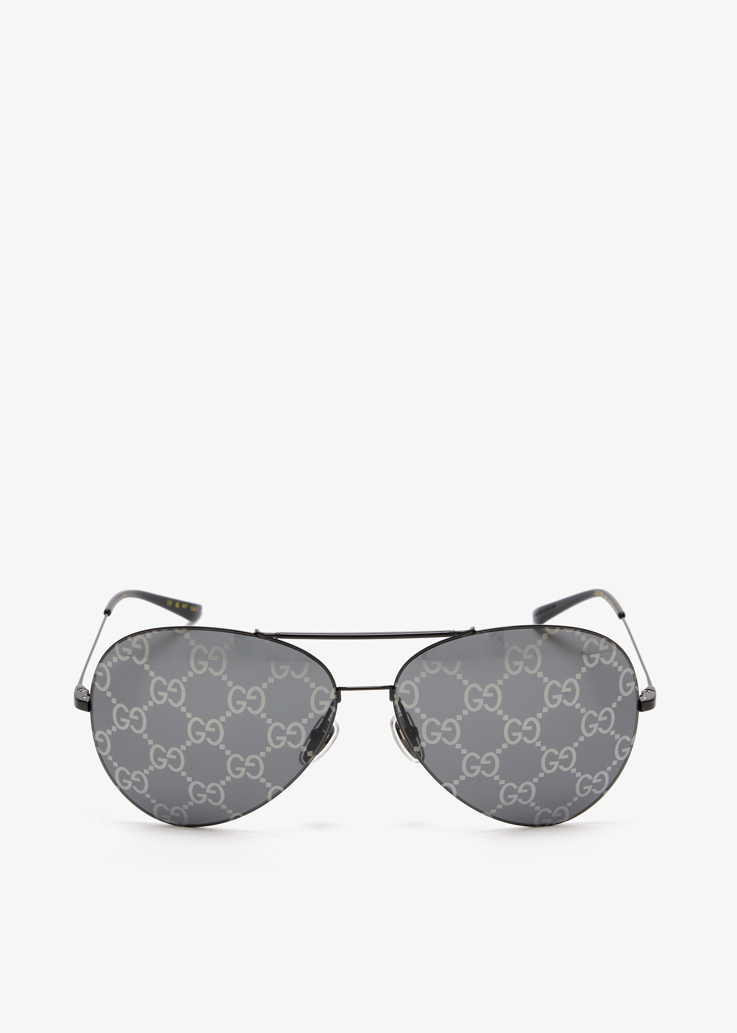 

Pilot frame sunglasses, Black