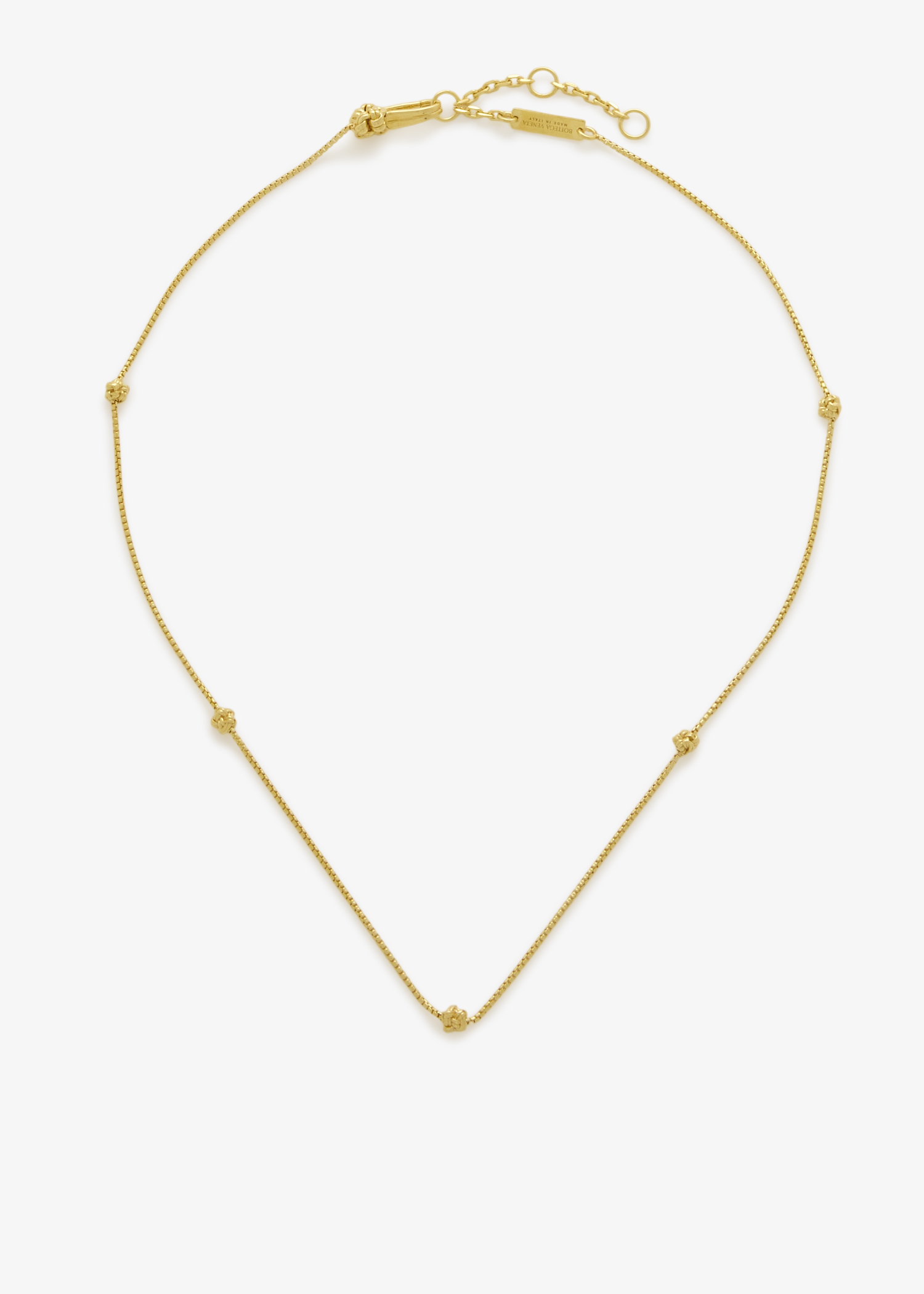 

Knot necklace, Gold