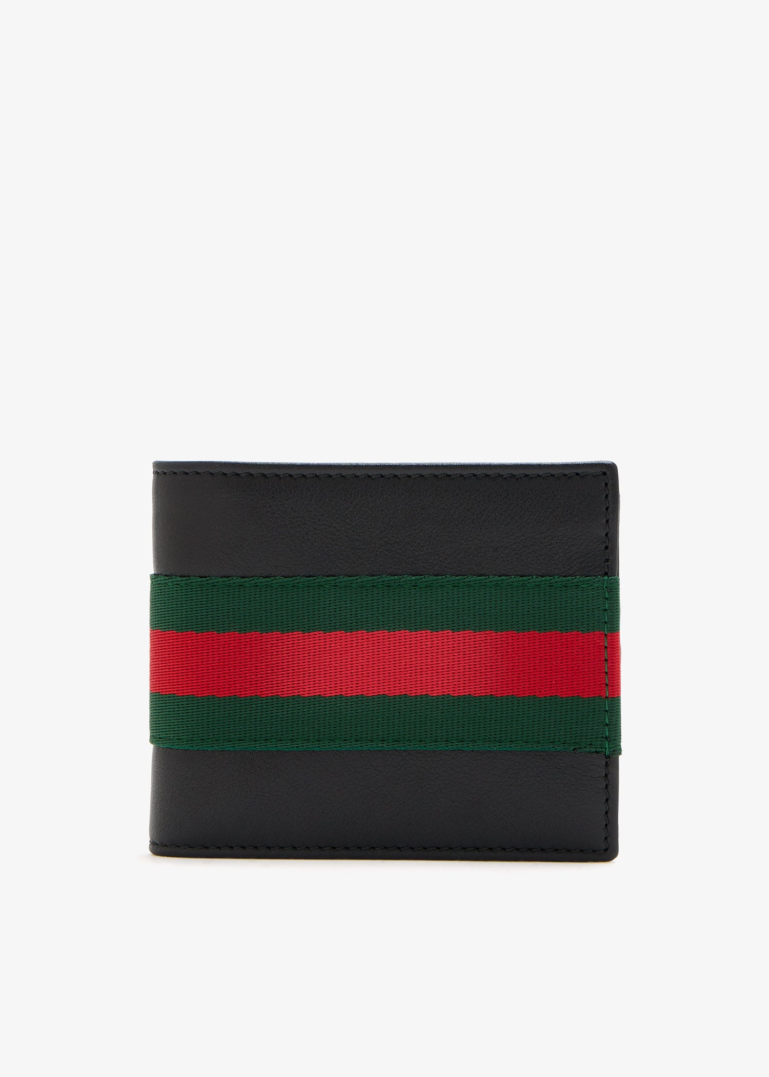 

Web Trademark bi-fold wallet, Black