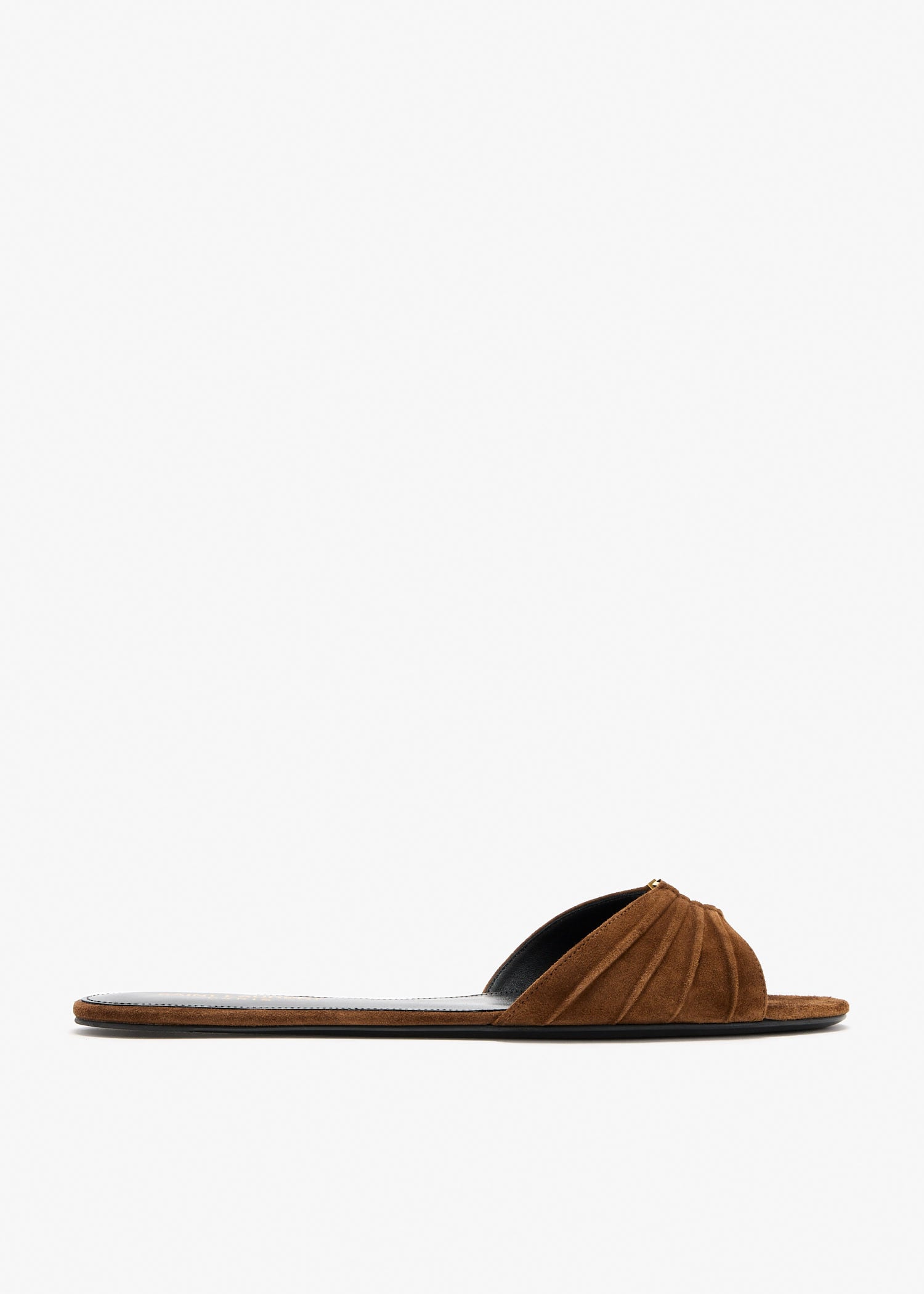 

Babylone slide sandals, Brown
