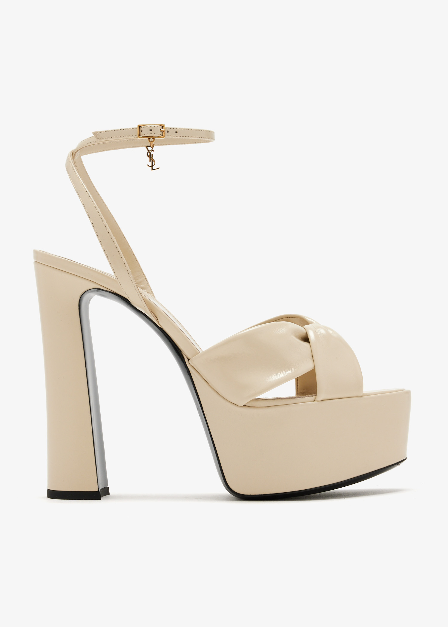 

Franciane platform sandals, Cream