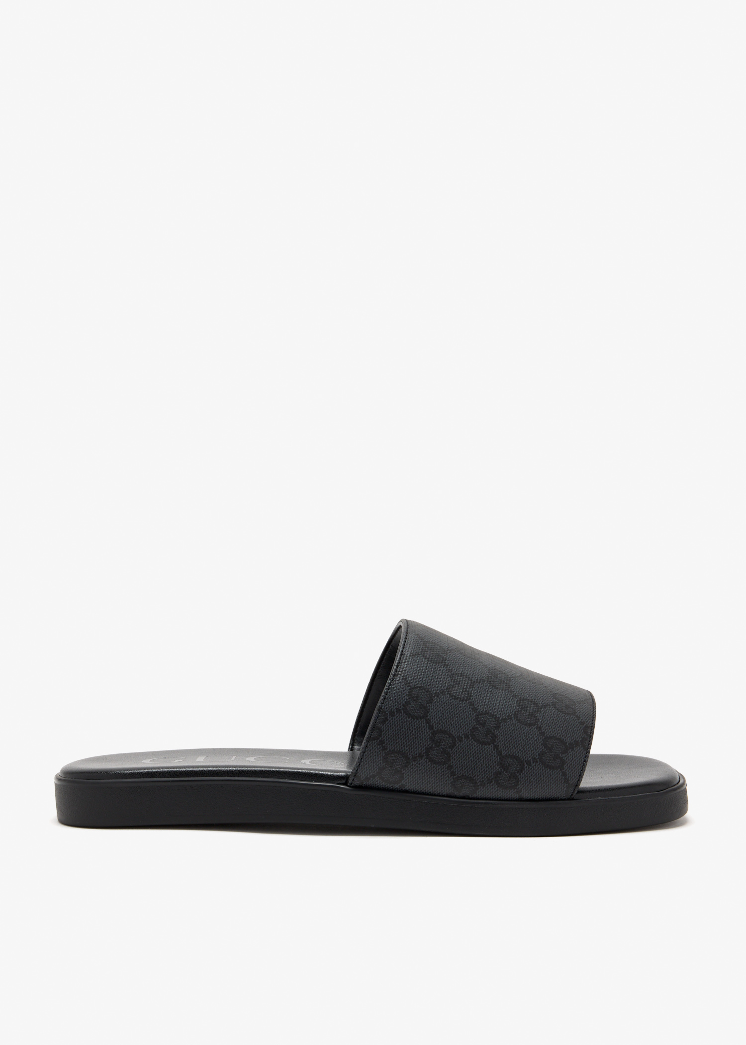

GG slide sandals, Black
