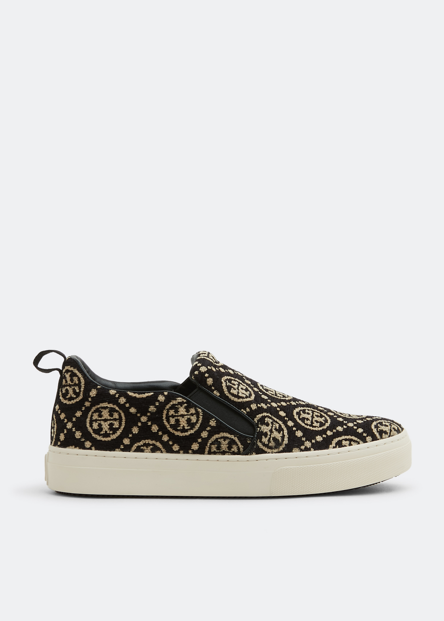 Tory burch black slip on sale on sneakers
