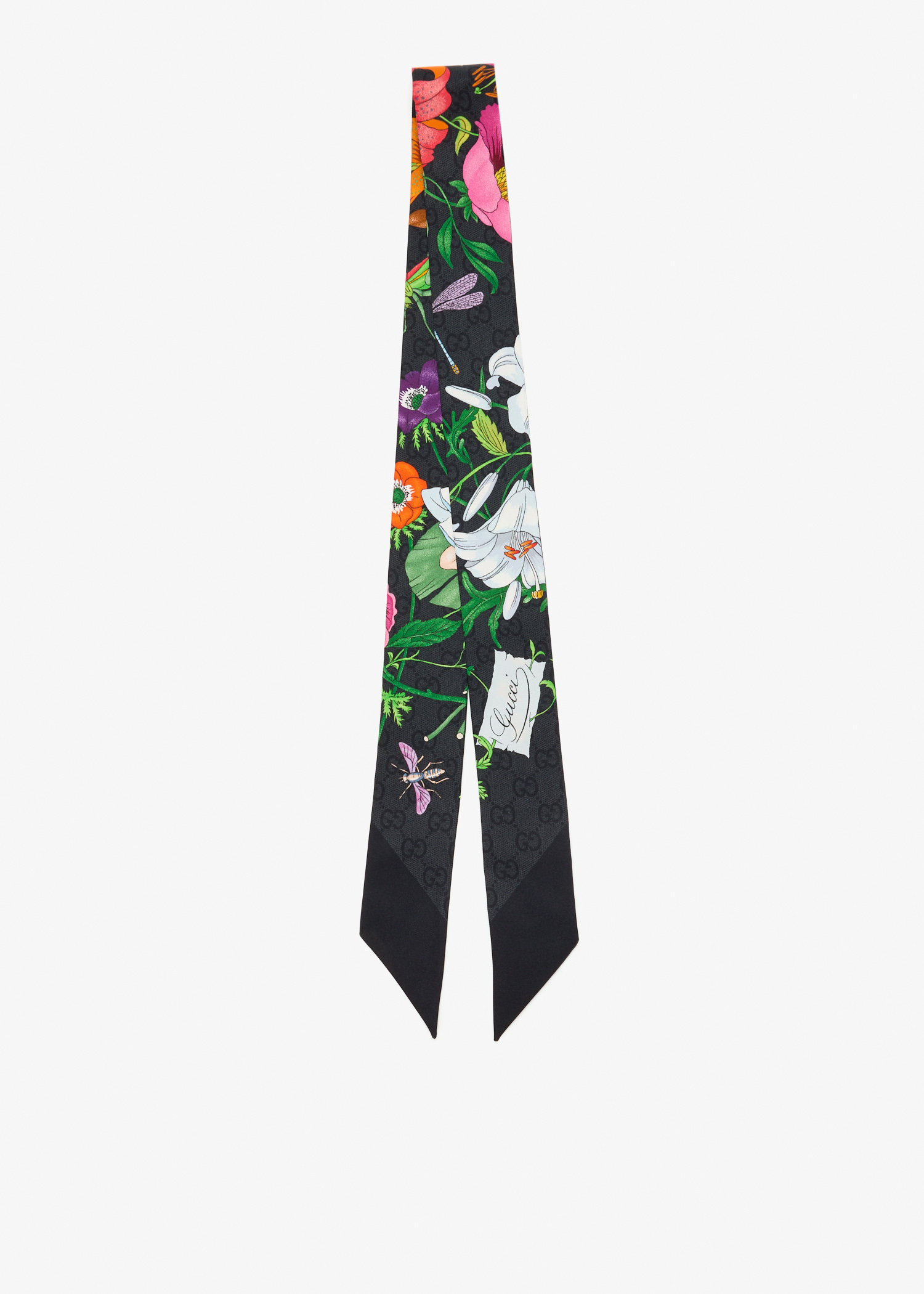 

Printed silk ribbon