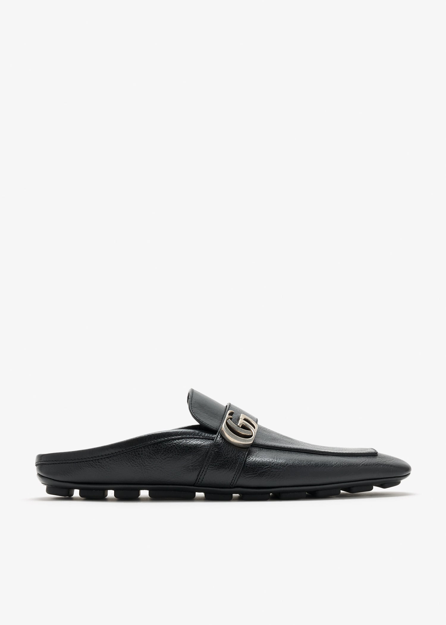 

Leather mules, Black