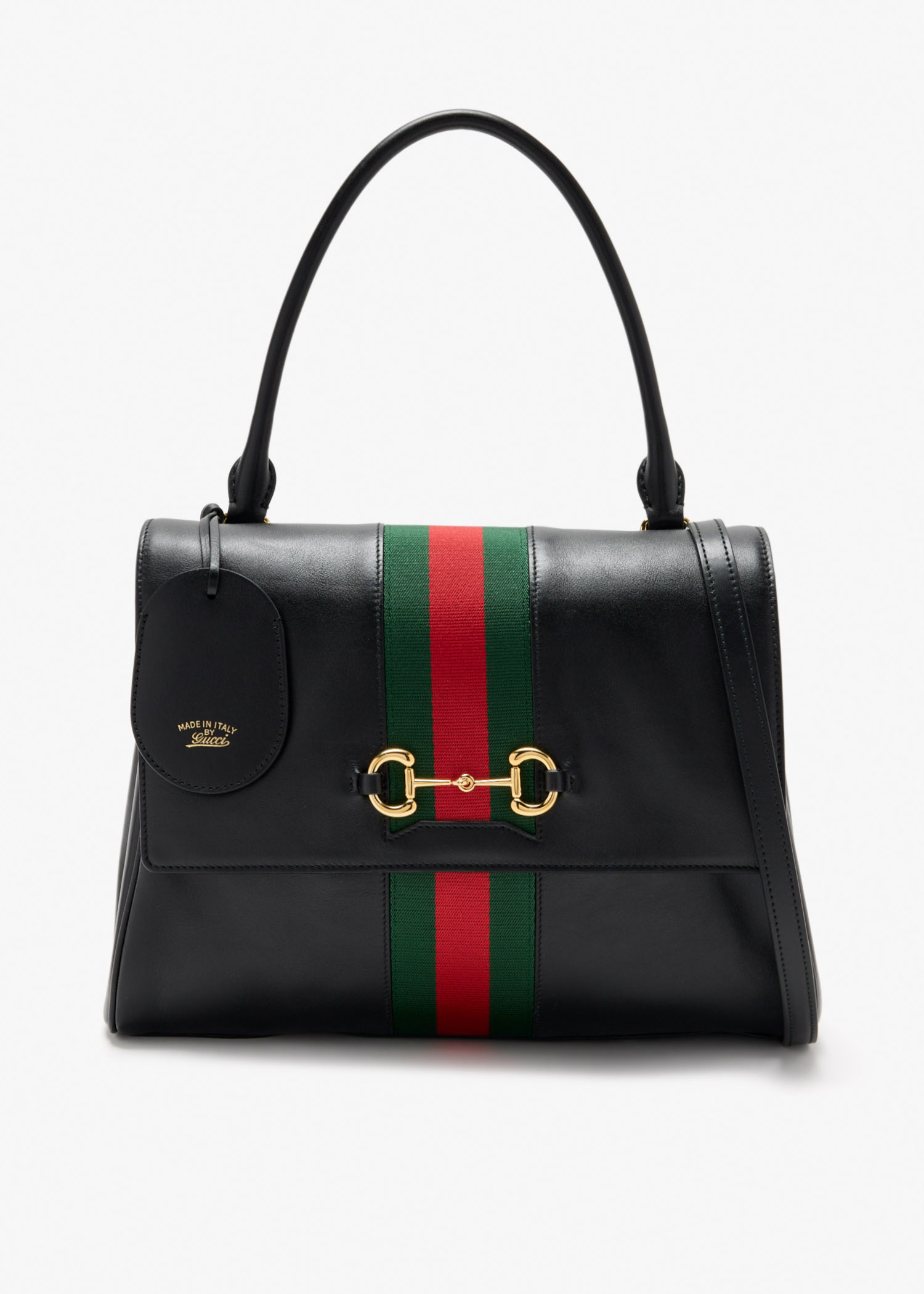 

Paparazzo medium top handle bag, Black