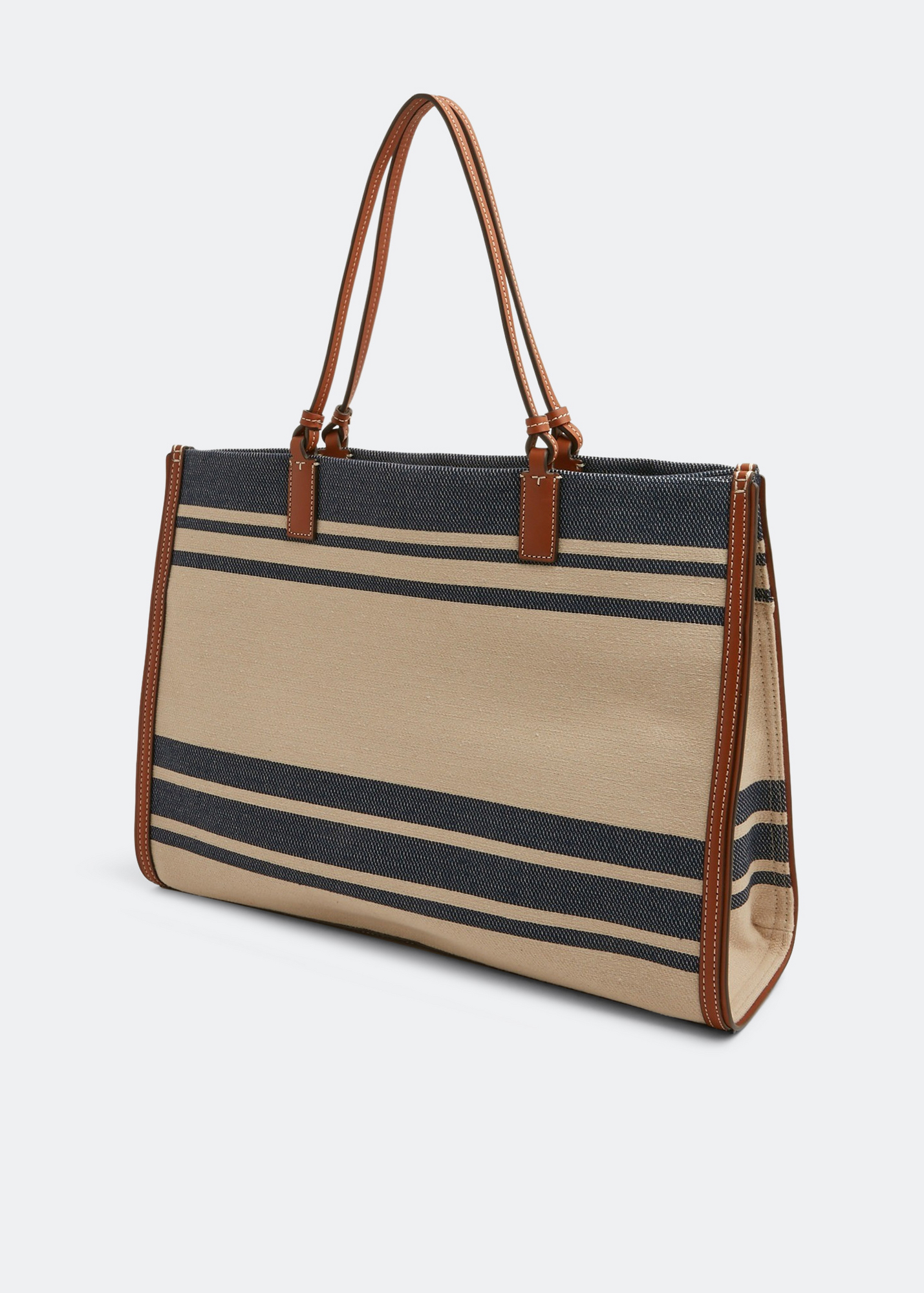 Tory Burch Ella stripe tote bag for Women Blue in UAE Level Shoes