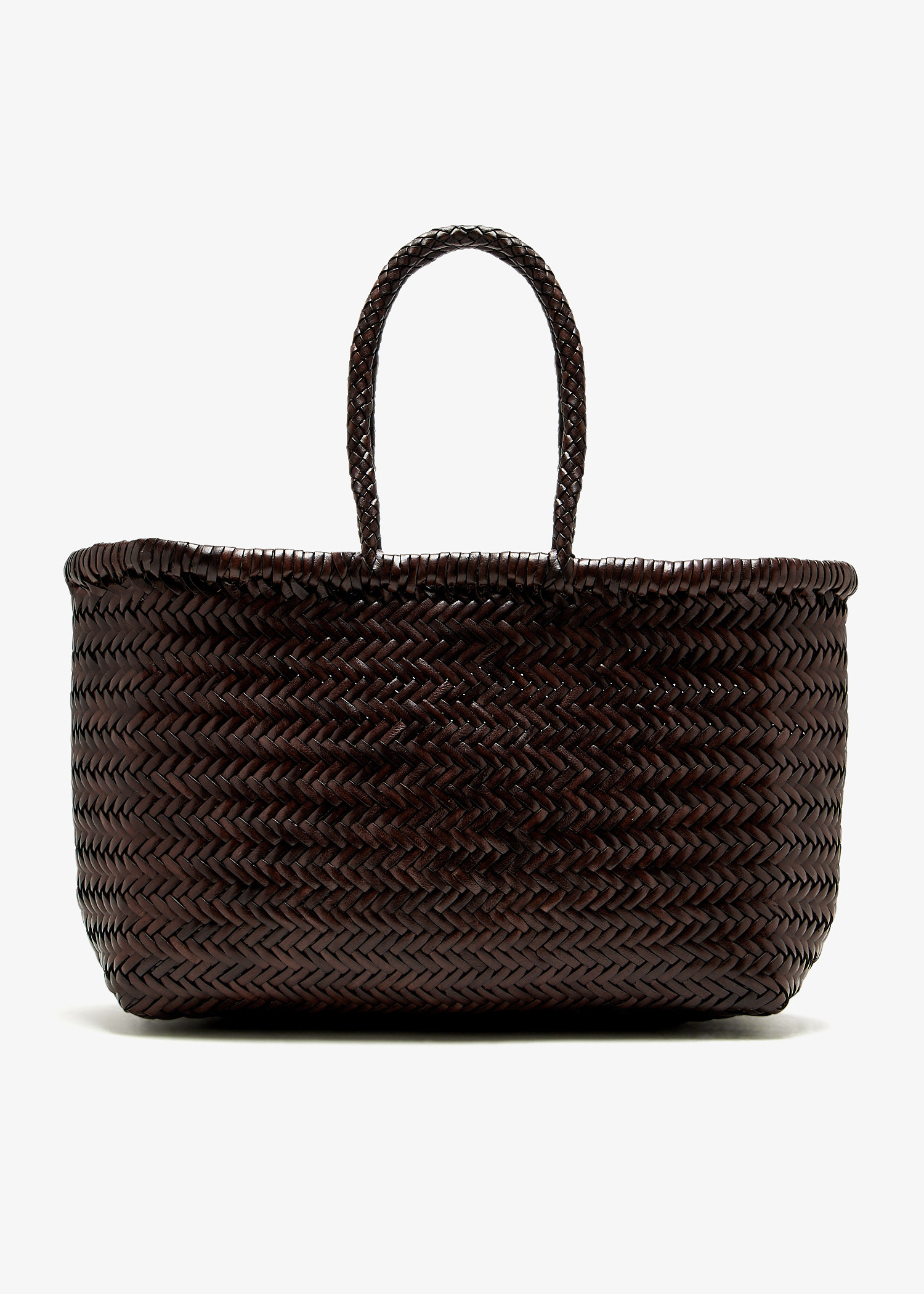 

Bamboo triple jump big tote bag, Brown