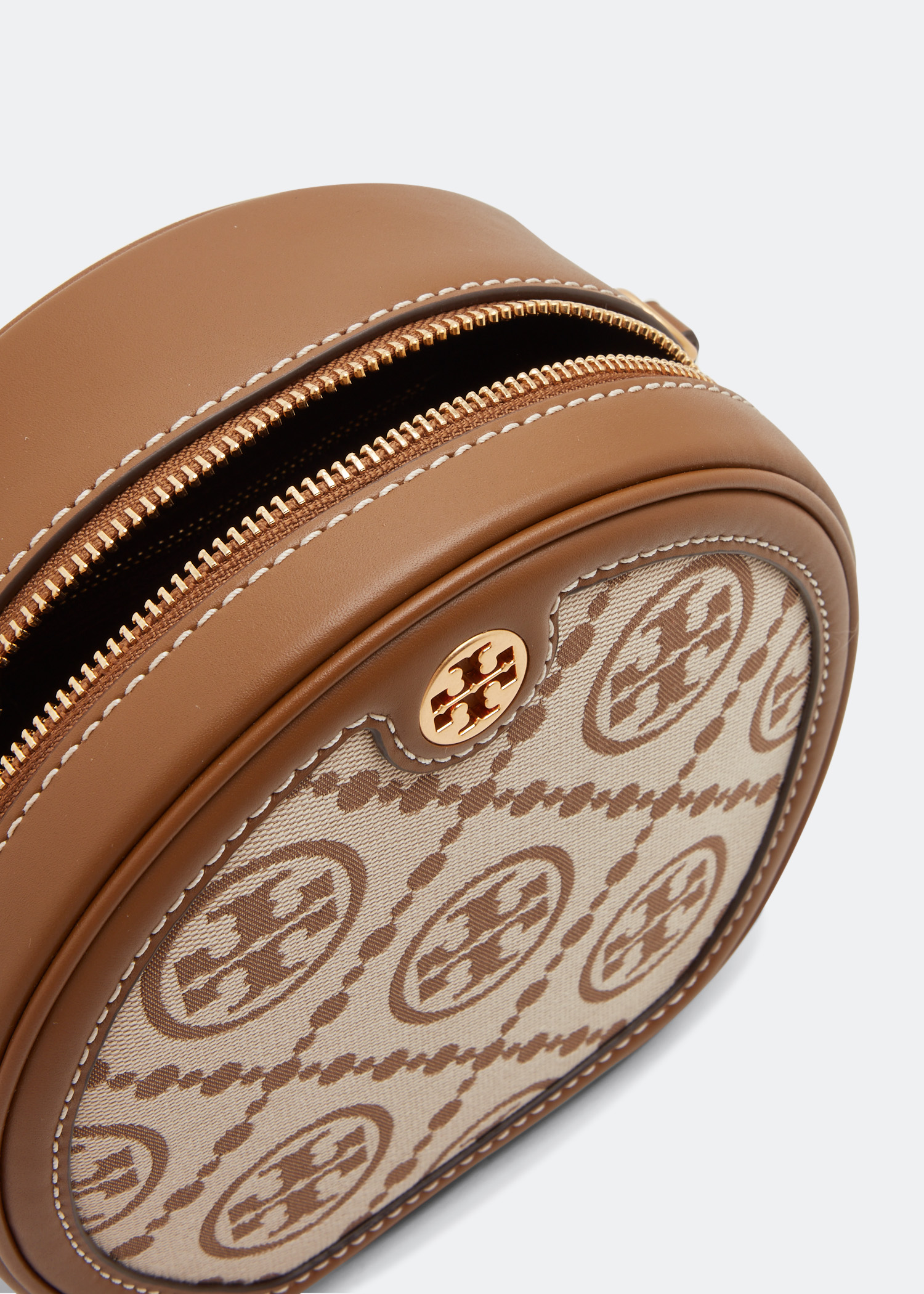 Tory Burch T Monogram Moon bag for Women - Brown in KSA Tory Burch T Monogram Moon bag for Women - Brown in KSA
