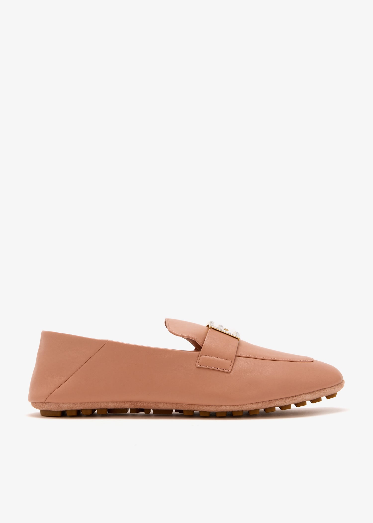 

Baguette loafers, Pink