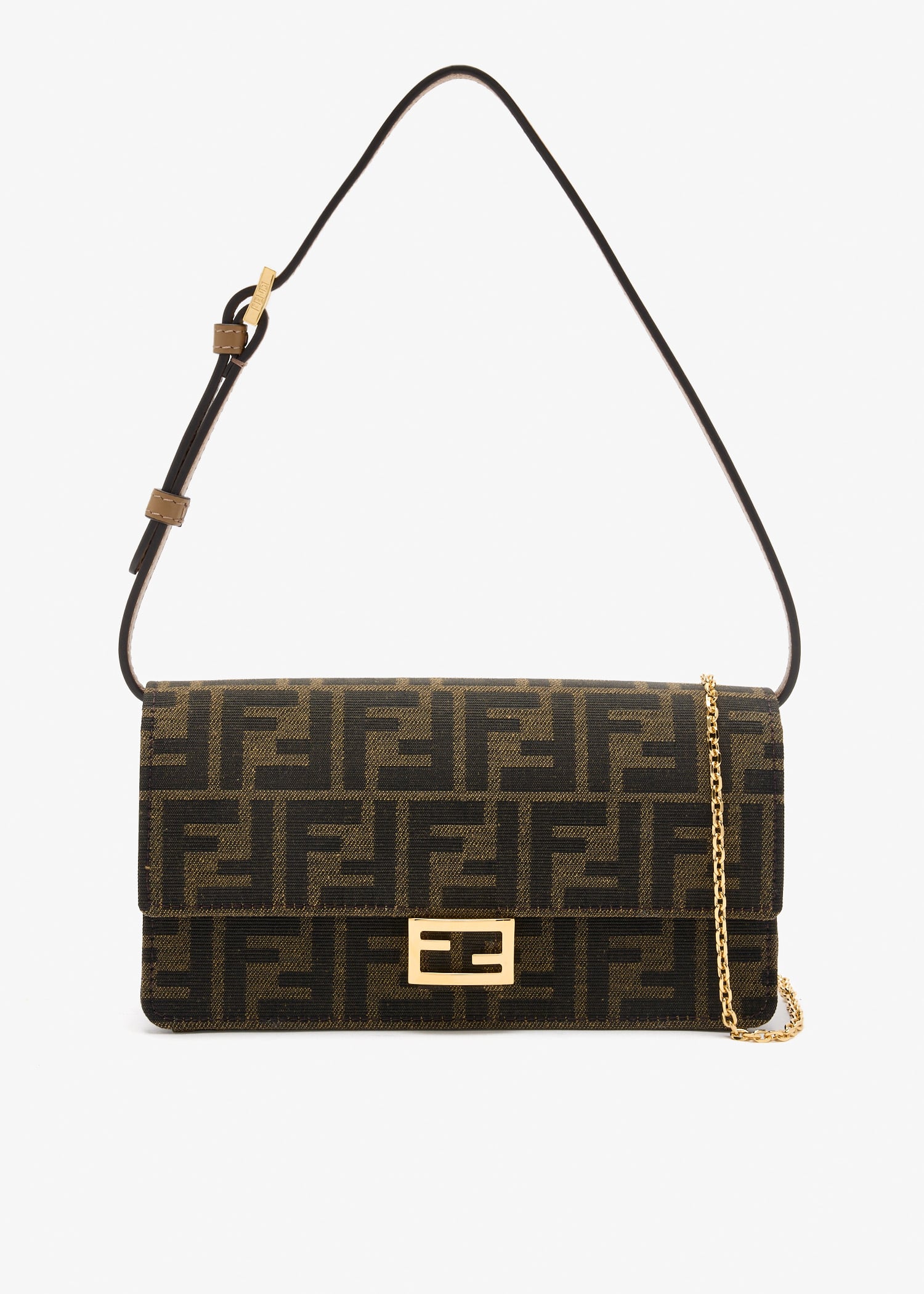 

Baguette chain wallet, Brown