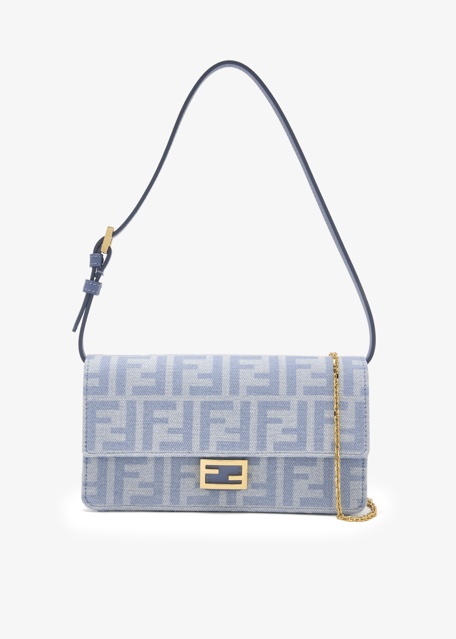 

Baguette chain wallet, Blue