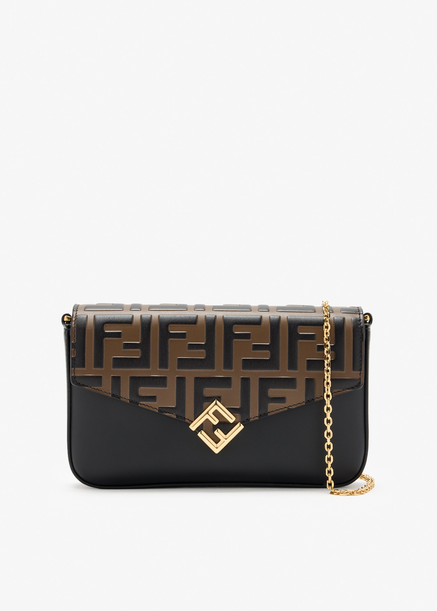 

FF Diamonds chain wallet, Black
