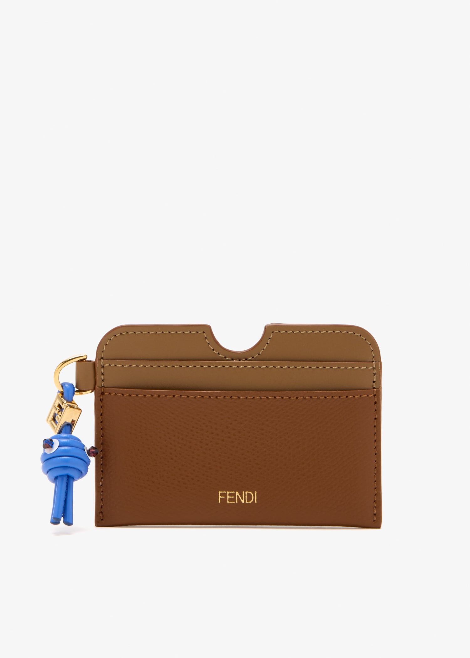 

FF Diamonds card case, Brown