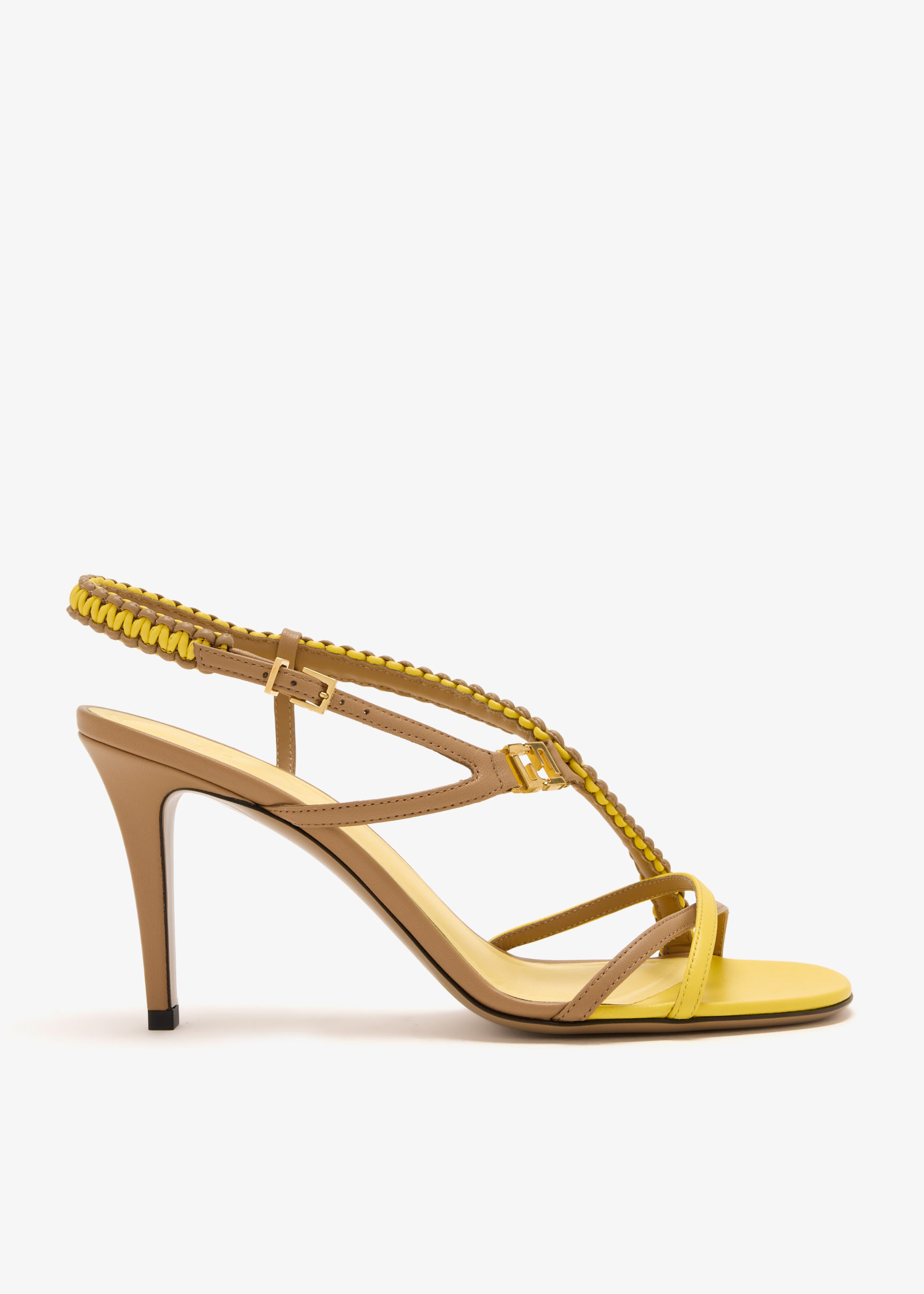 

FFold sandals, Yellow