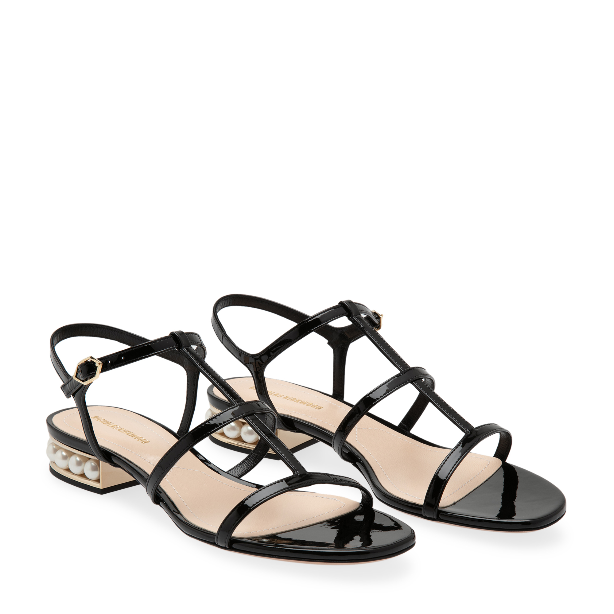 

Casati leather sandals, Black