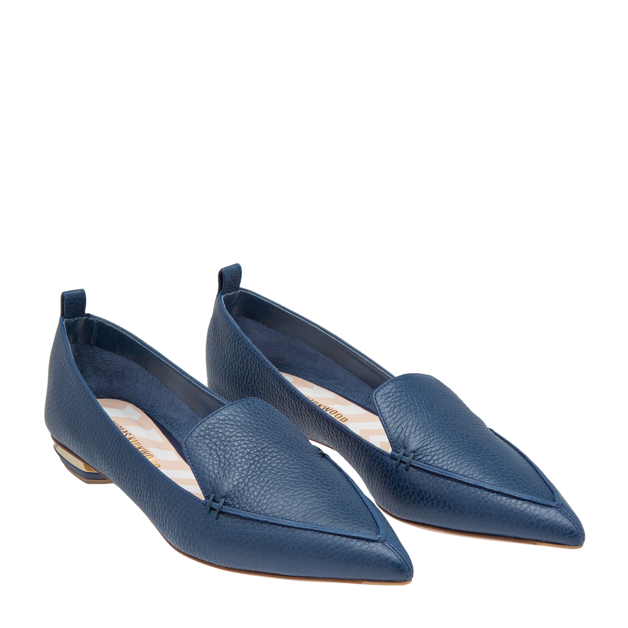 

Beya Botalatto leather loafers, Blue