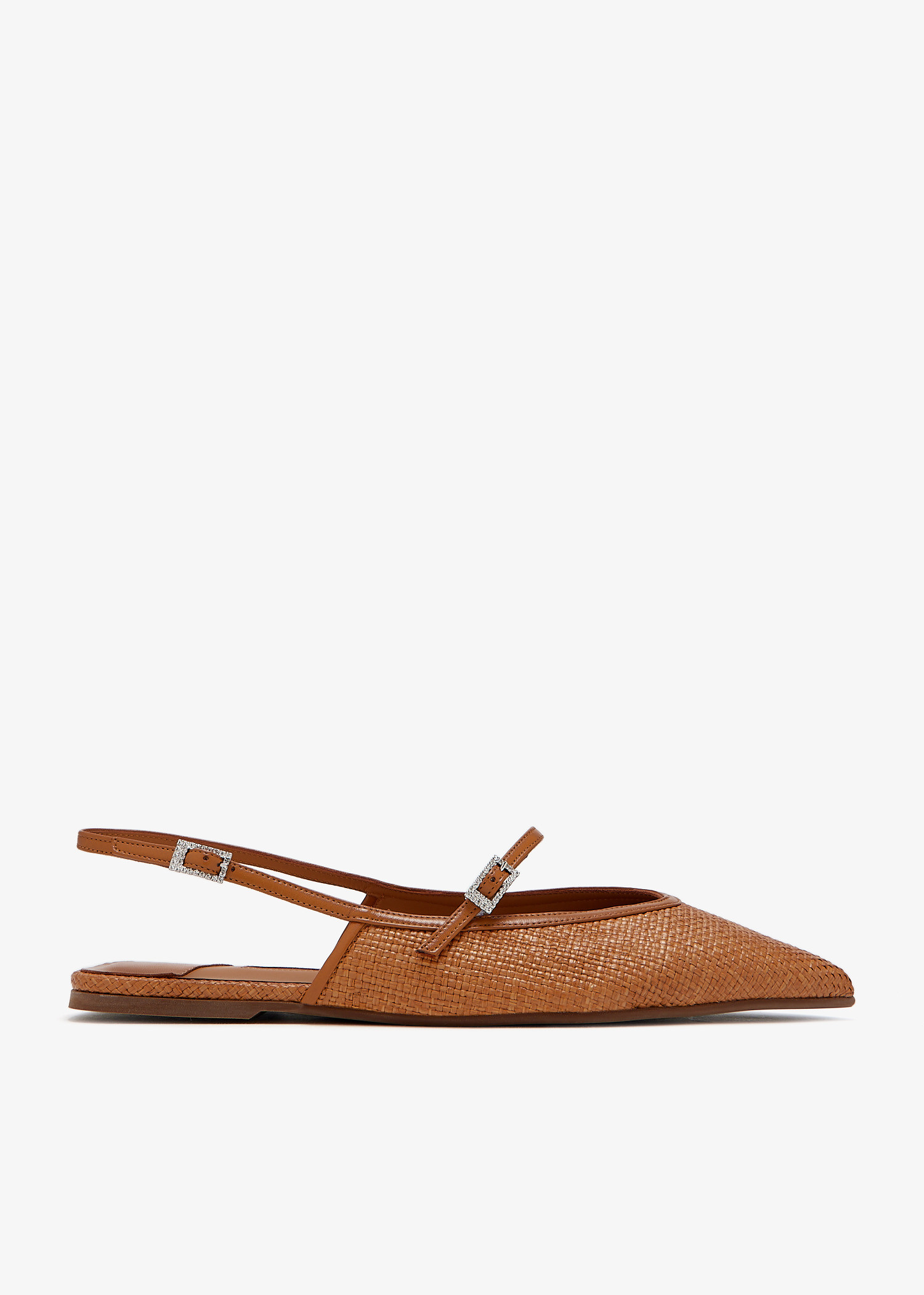 

Morgana slingback flats, Brown