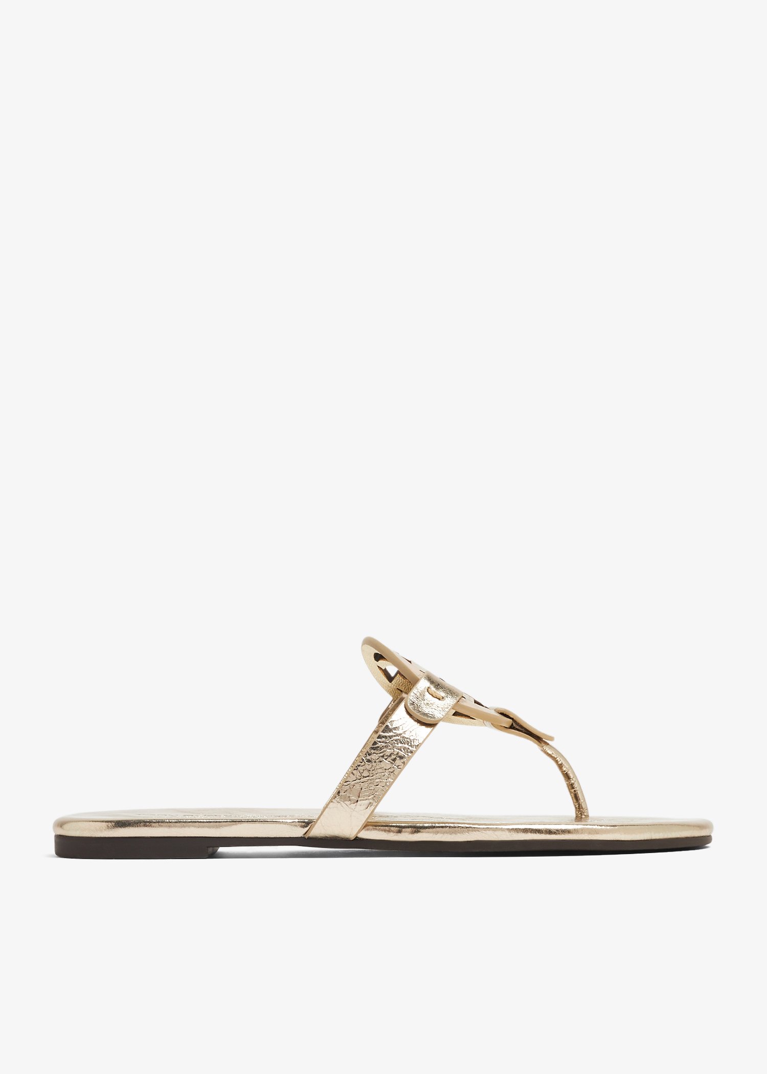 Tory Burch Miller sandals for Women Gold in UAE Level Shoes