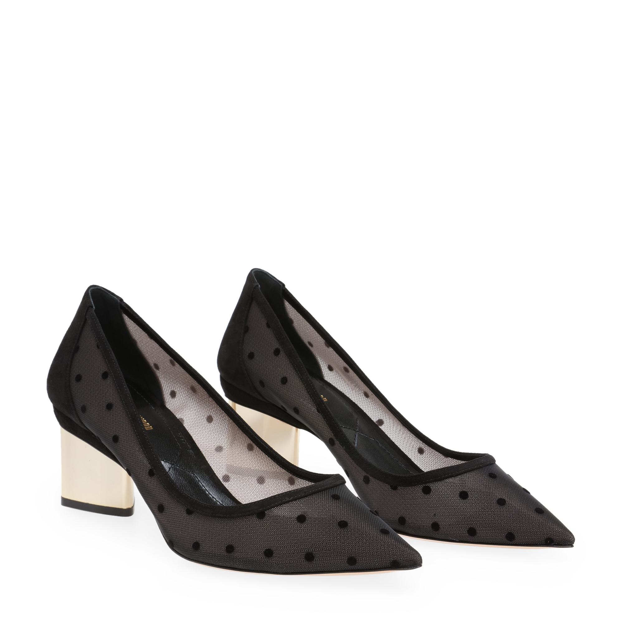

Prism organza pumps, Black