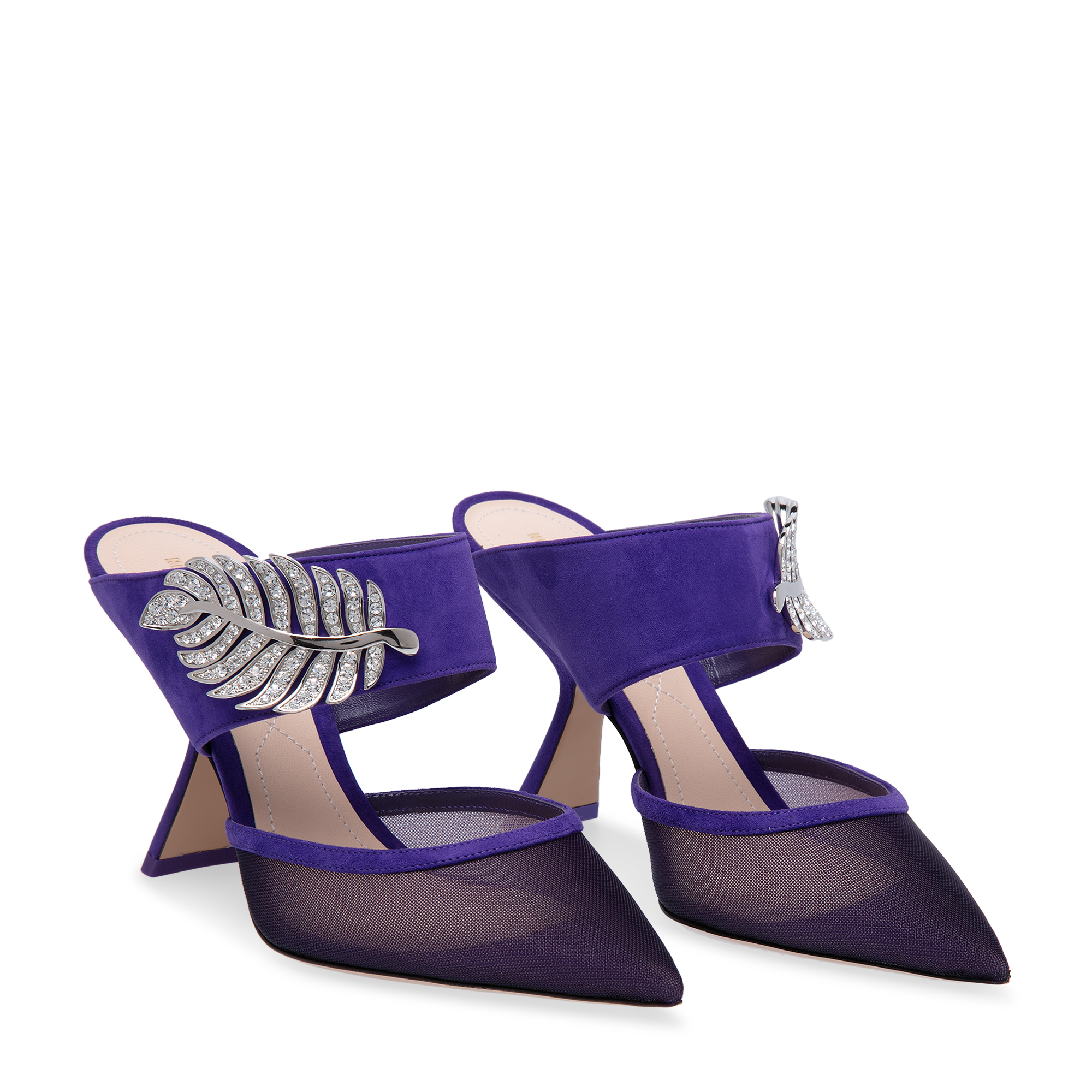 

Monstera mules, Purple