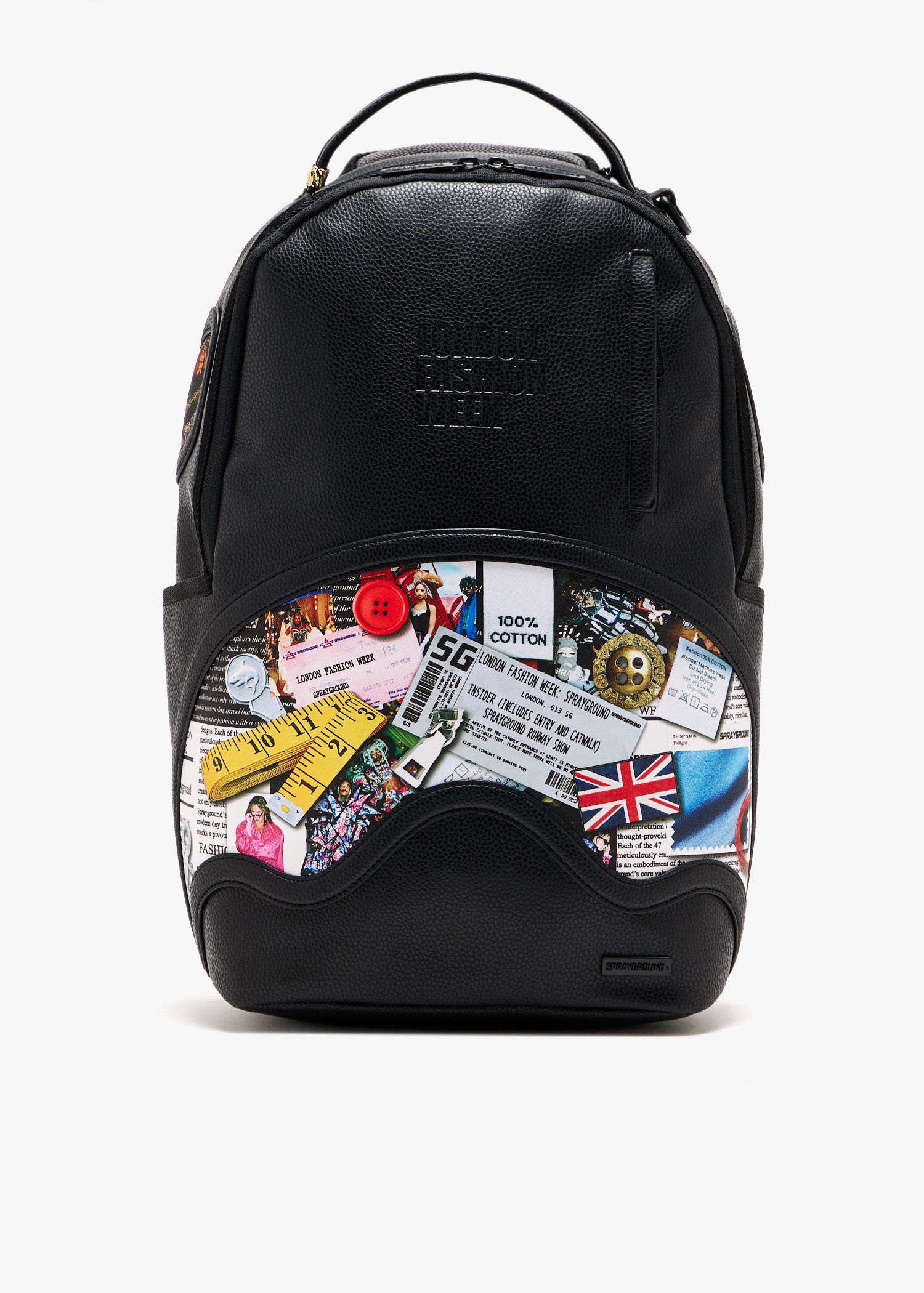

x London Fashion Week Moodboard Montage backpack, Printed