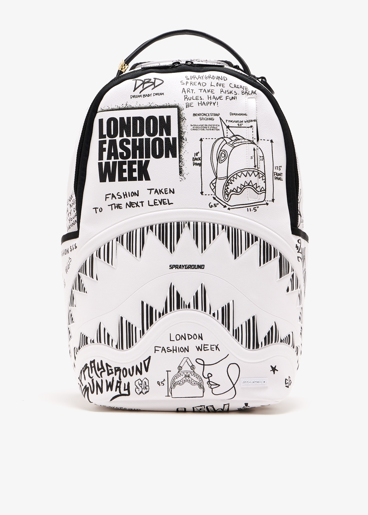 

x London Fashion Week Dreams backpack, White
