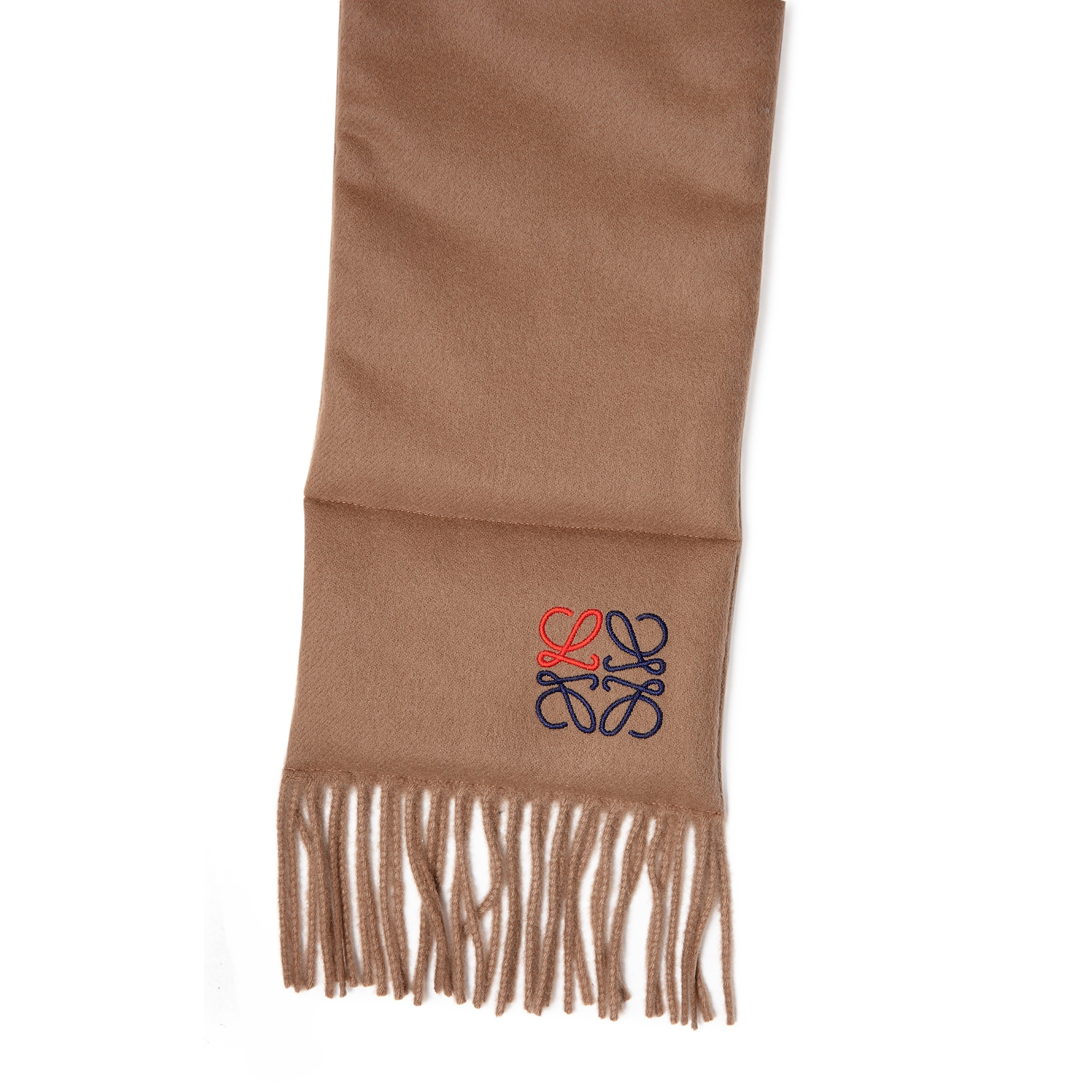 

Padded anagram scarf, Brown