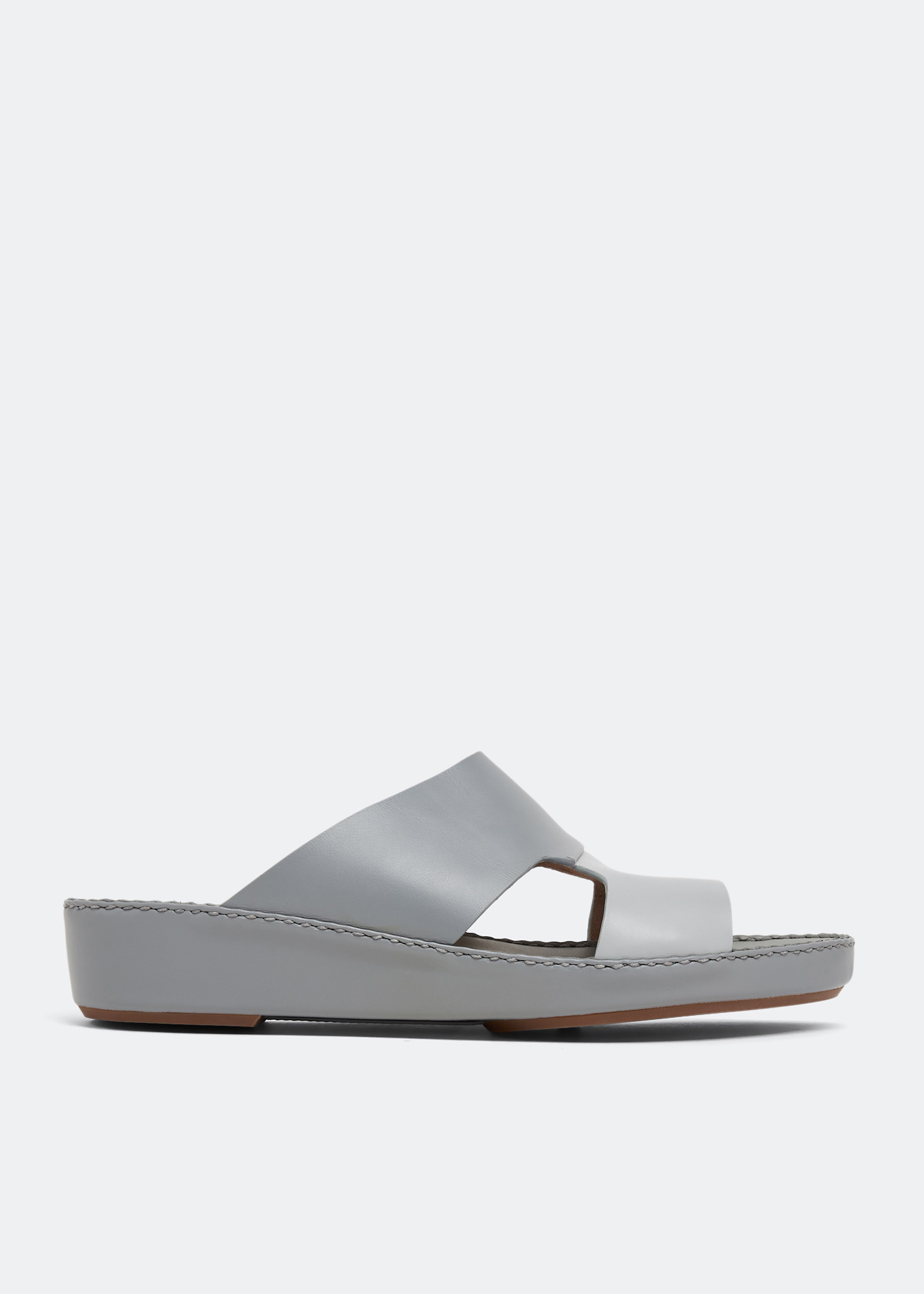 

Two-tone sandals, Grey
