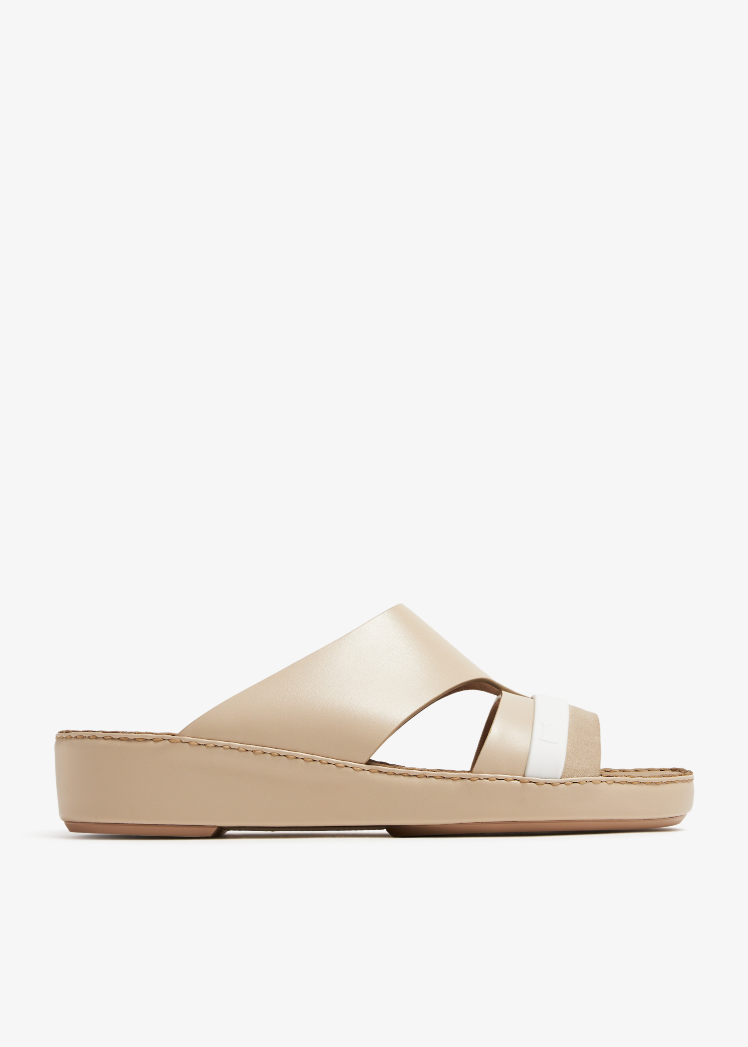 

Rubber Grip sandals, Beige