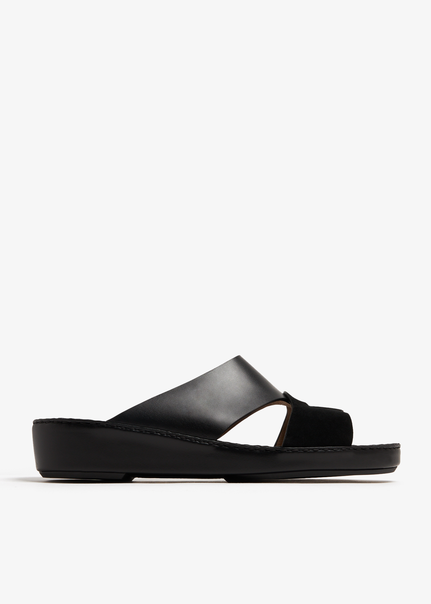 

Envelope Belt sandals, Black