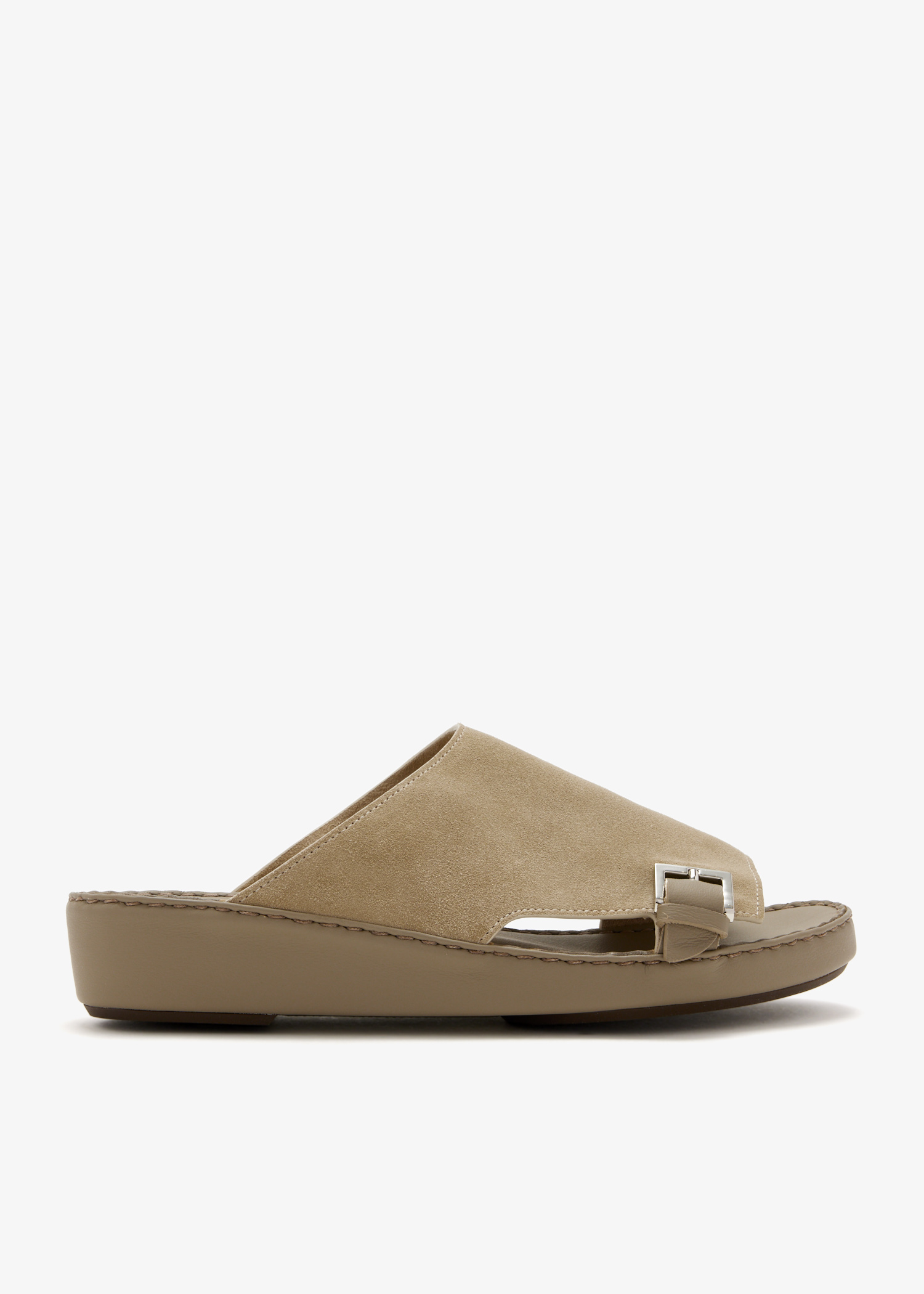 

Cradle sandals, Taupe