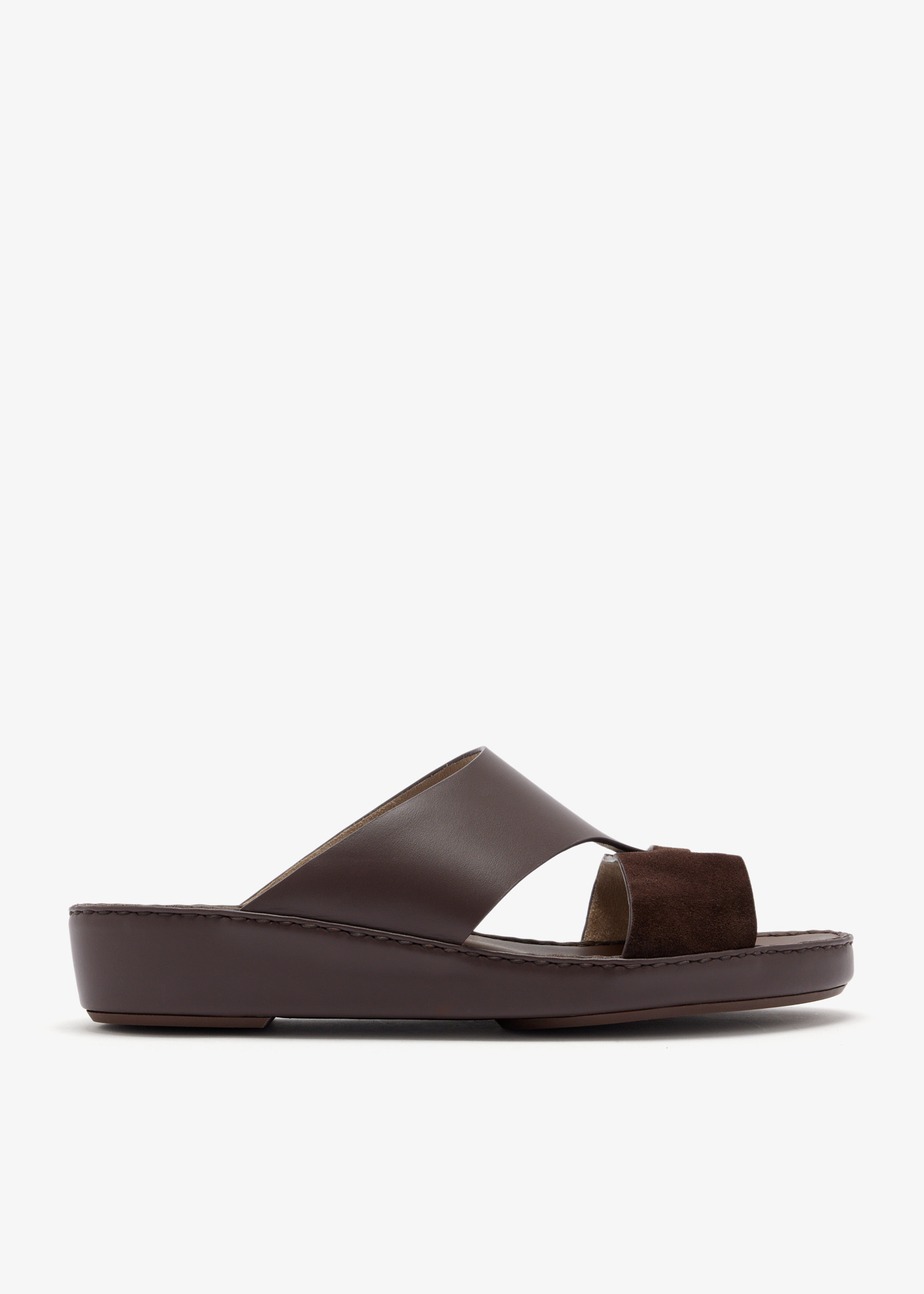 

Looped Belt sandals, Brown
