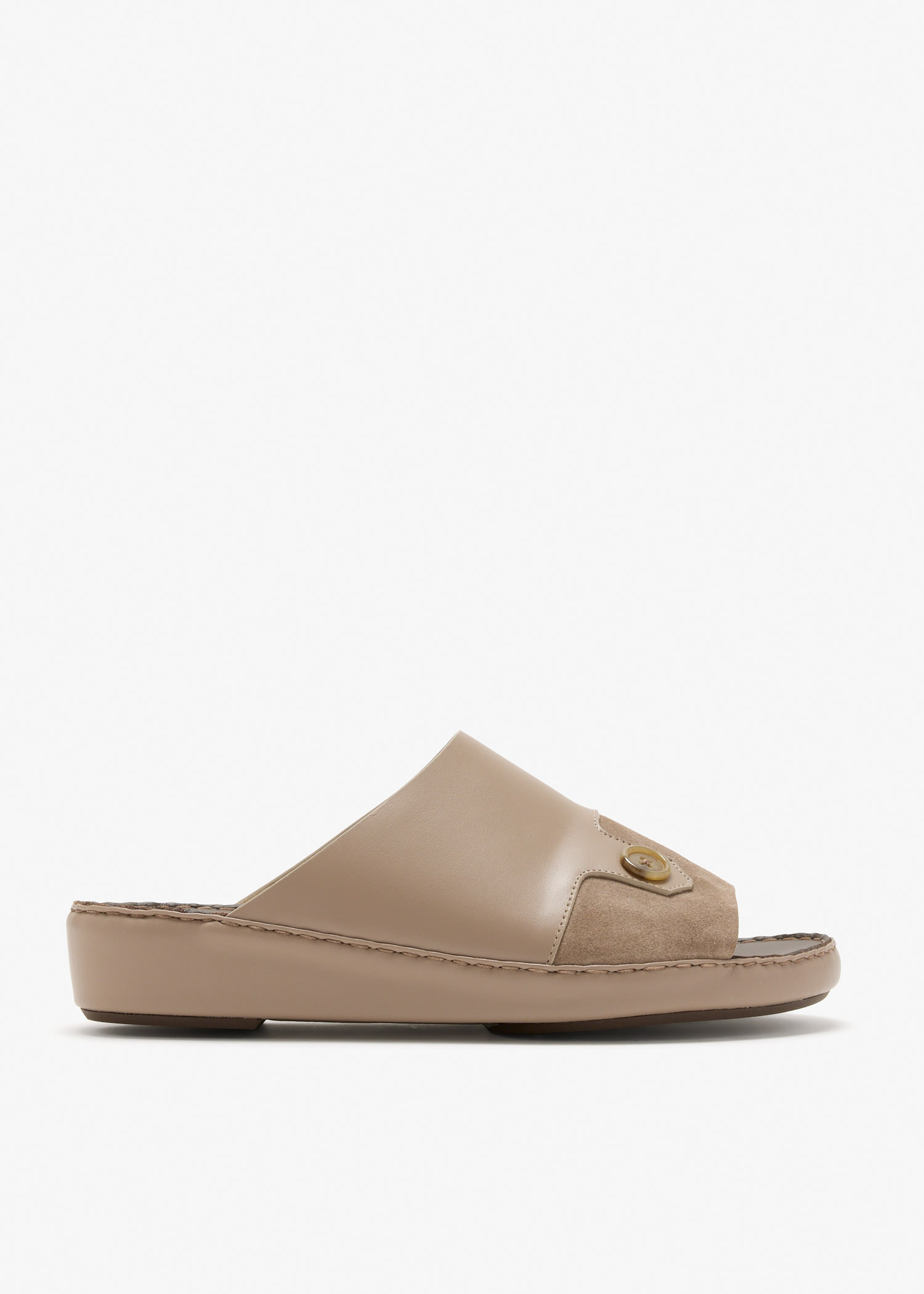 

Dot sandals, Beige