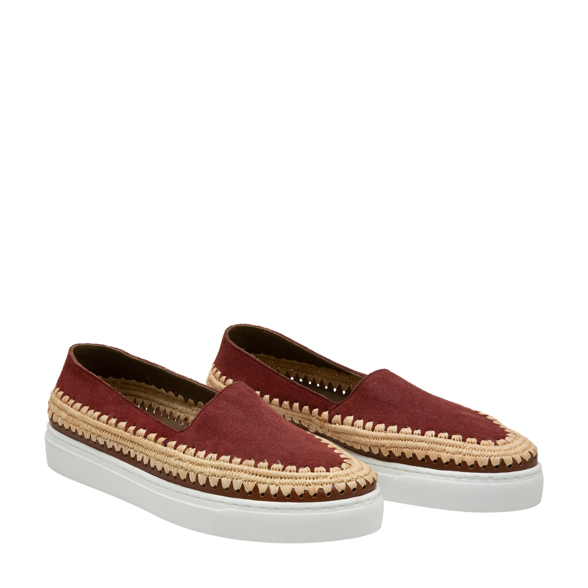 

Slip-on sneakers, Burgundy