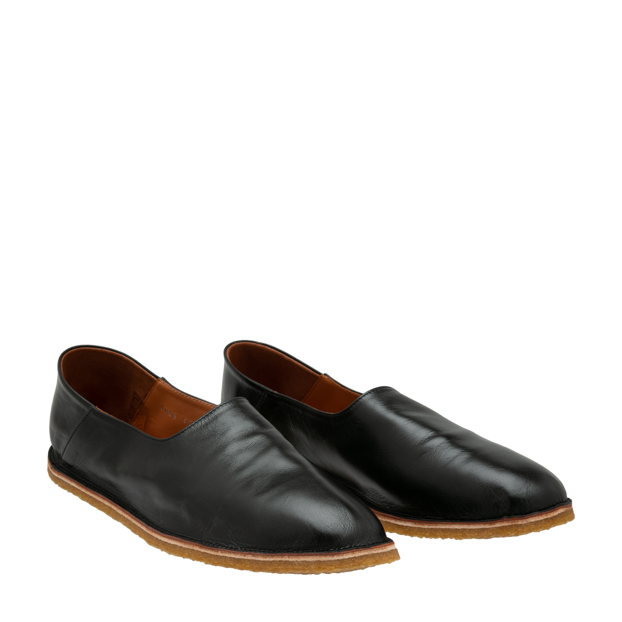 

Leather loafers, Black