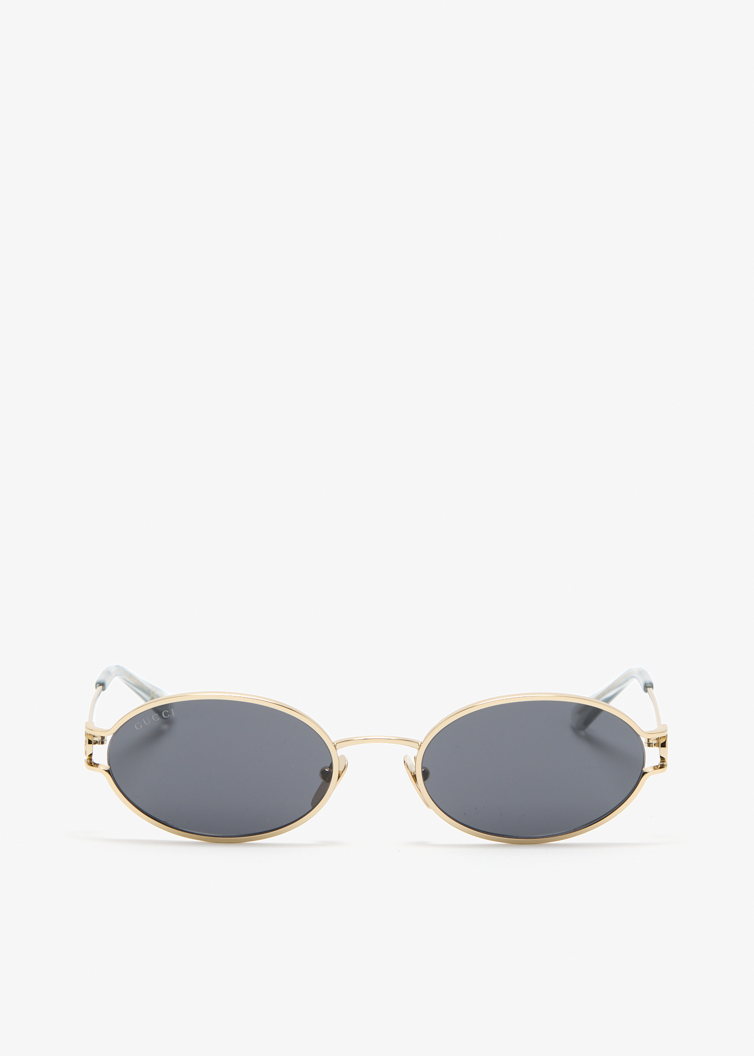 

Oval sunglasses, Gold